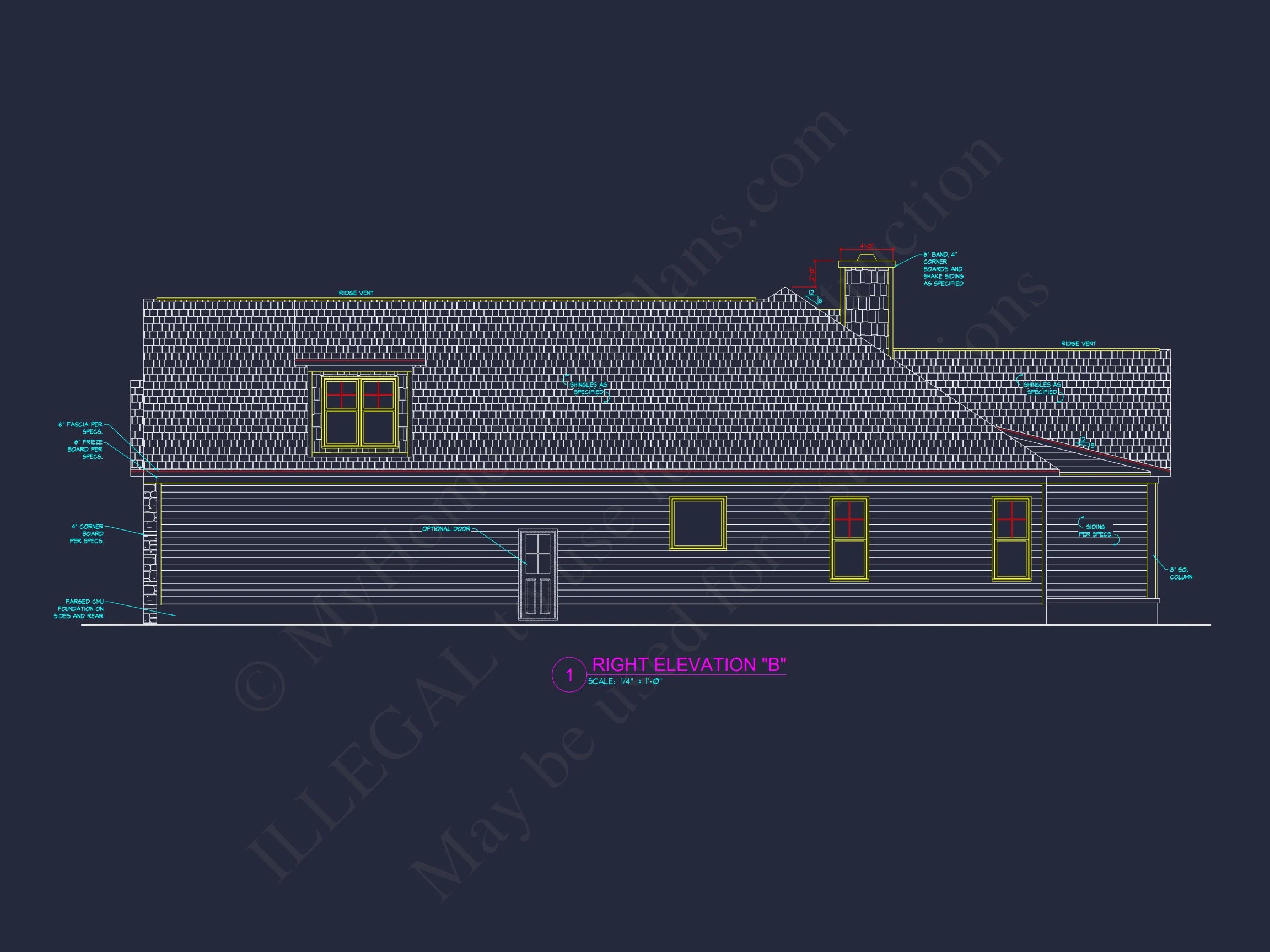 8-1684 HOUSE PLAN - Craftsman House Floor Plan with 4 Bedrooms and 2-Car Garage 3 Craftsman house Floor Plan with 4 Bedrooms and 2-Car Garage