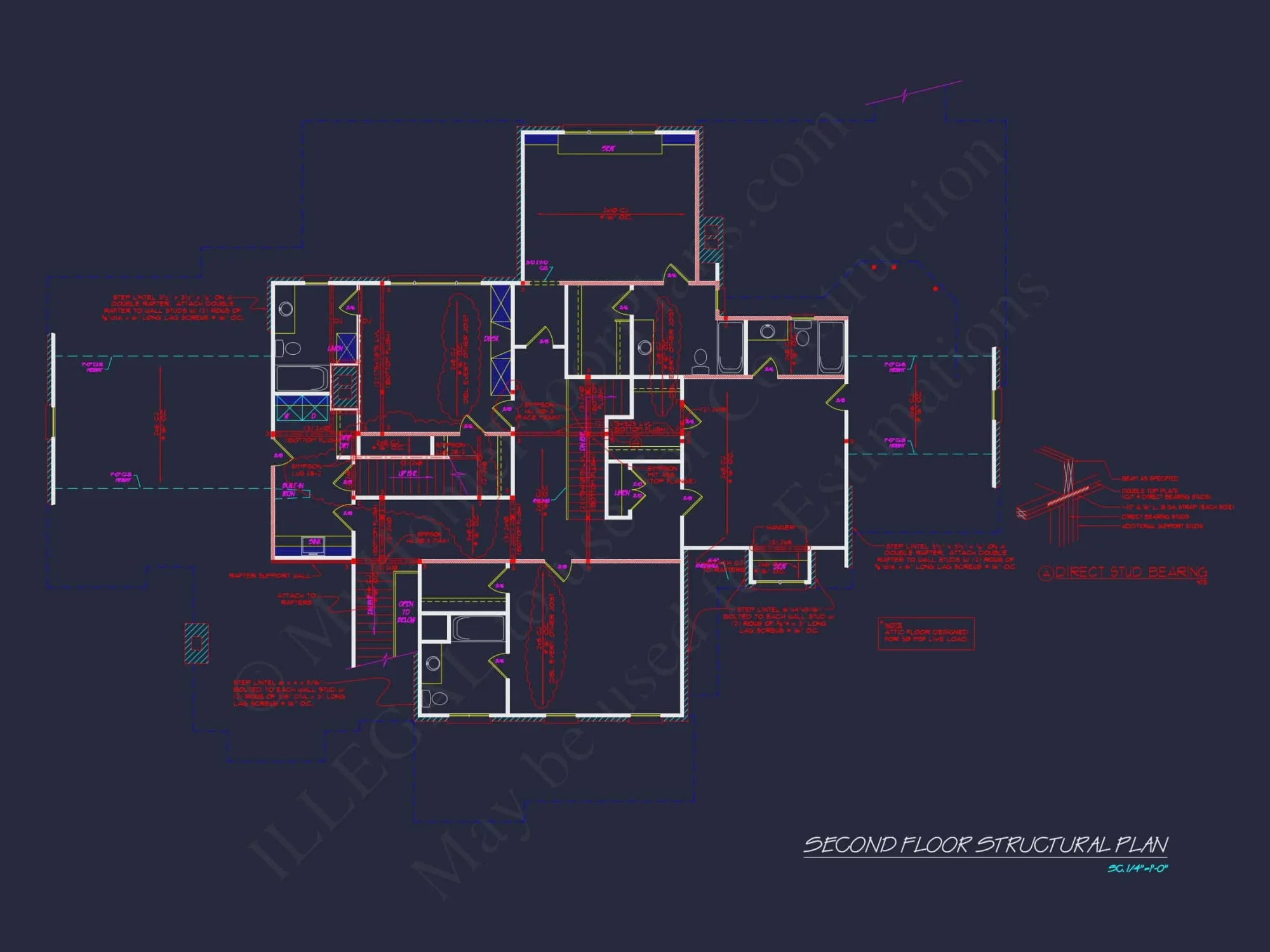 Spacious 3-Story house Plan with CAD Designs and Brick Exterior