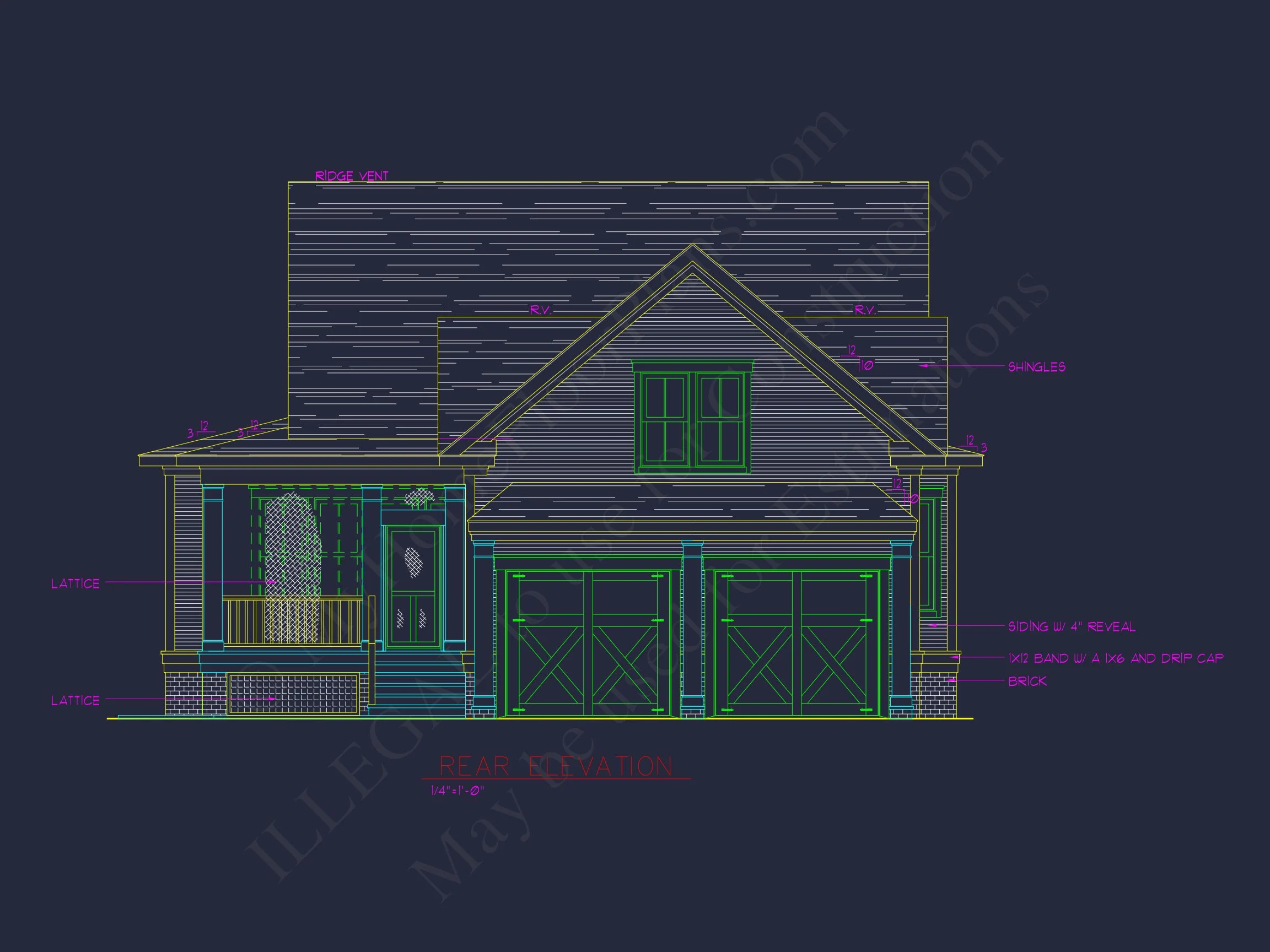 8-1567 HOUSE PLAN - Craftsman-style house plan offers 1,916 heated sq. ft., 4 bedrooms 4 Modern Craftsman house Plan with 2 Floors and 4 Bedrooms
