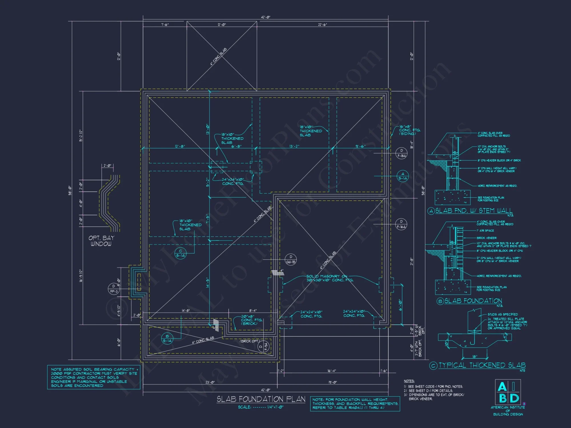Craftsman house Plan with 5 Beds, 3.5 Baths & CAD Designs