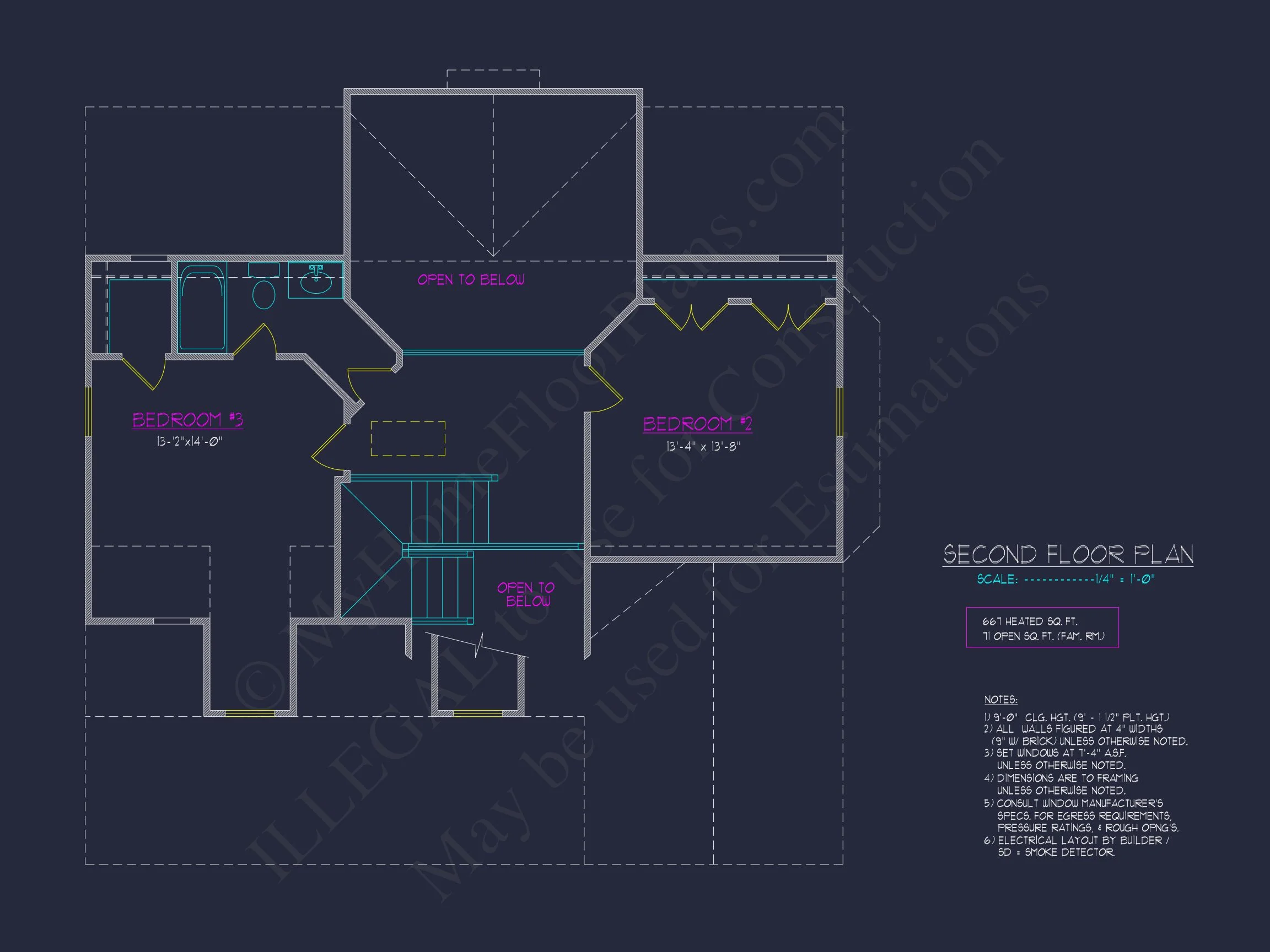 8-1266 HOUSE PLAN - Craftsman House Plan with Spacious Floor Plan and CAD Designs 6 Craftsman house Plan with Spacious Floor Plan and CAD Designs