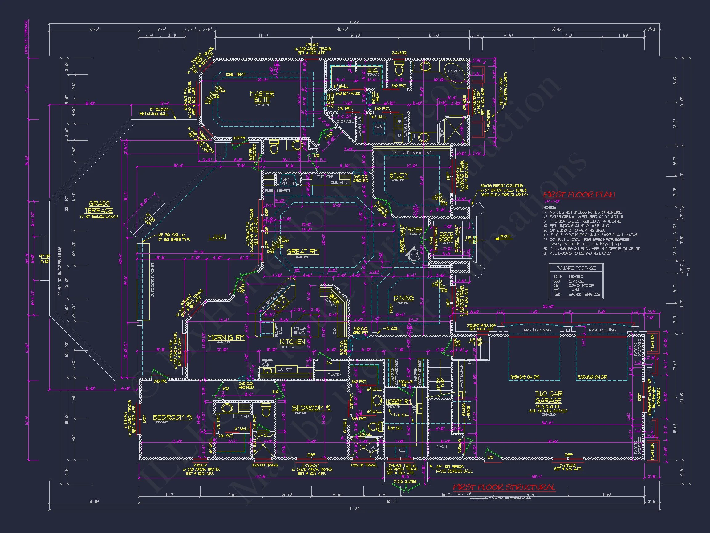 8-1224 HOUSE PLAN - Traditional House Plan with 2 Floors & Spacious Floor Plan 13 Traditional house Plan with 2 Floors & Spacious Floor Plan