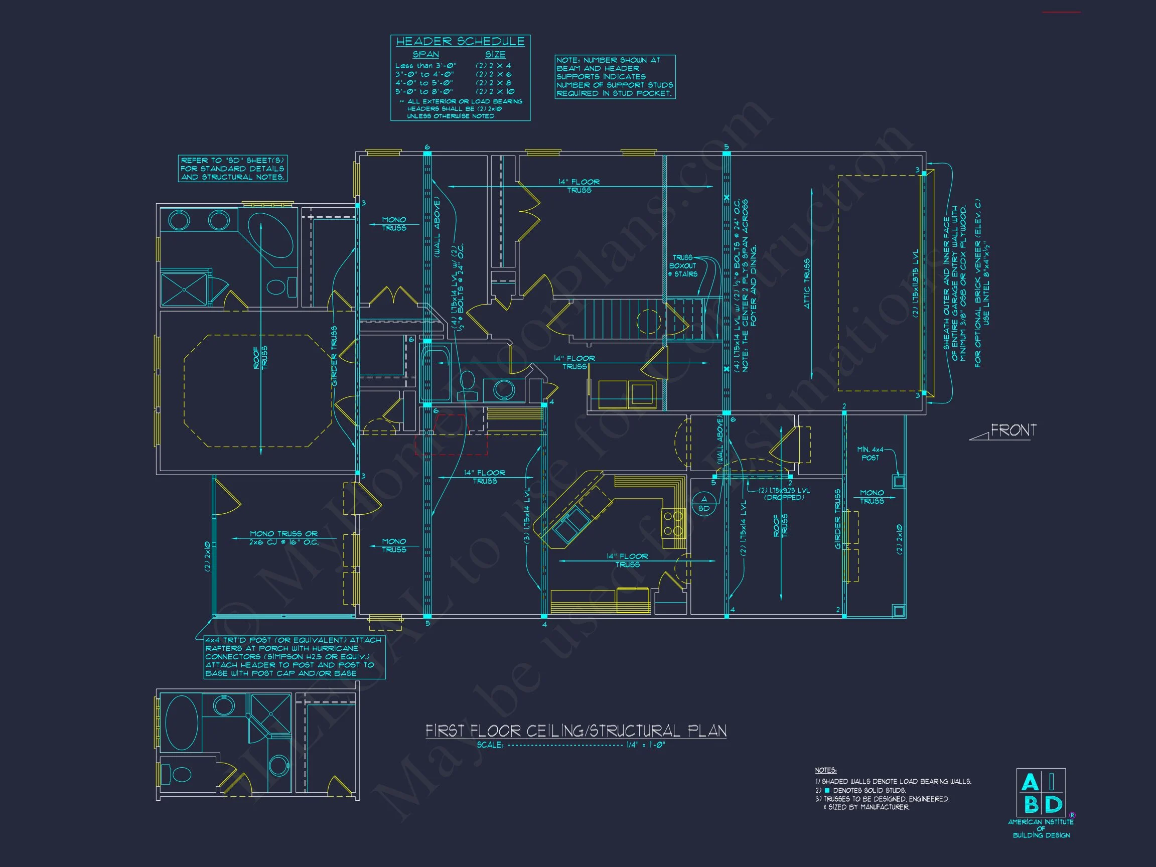 8-1143 HOUSE PLAN - Charming House Plan with 2 Stories, CAD Designs & Blueprints 15 Charming house Plan with 2 Stories, CAD Designs & Blueprints