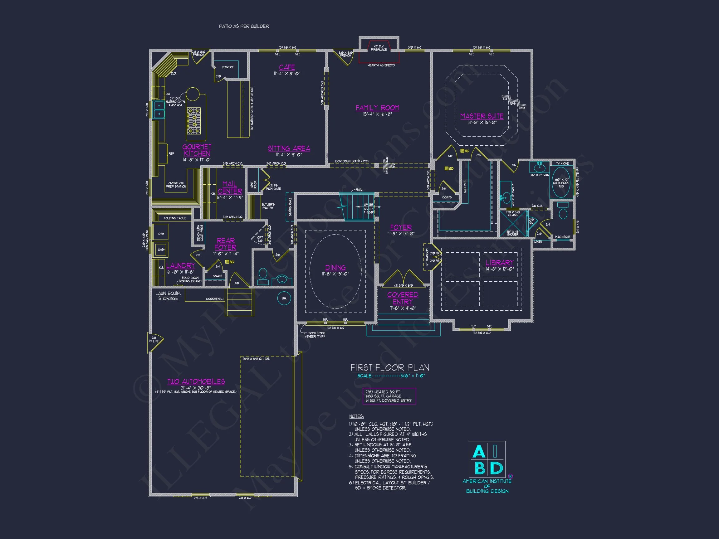 8-1019 HOUSE PLAN - Craftsman House Plan with Open Floor Plan and 4 Bedrooms 4 Craftsman house Plan with Open Floor Plan and 4 Bedrooms