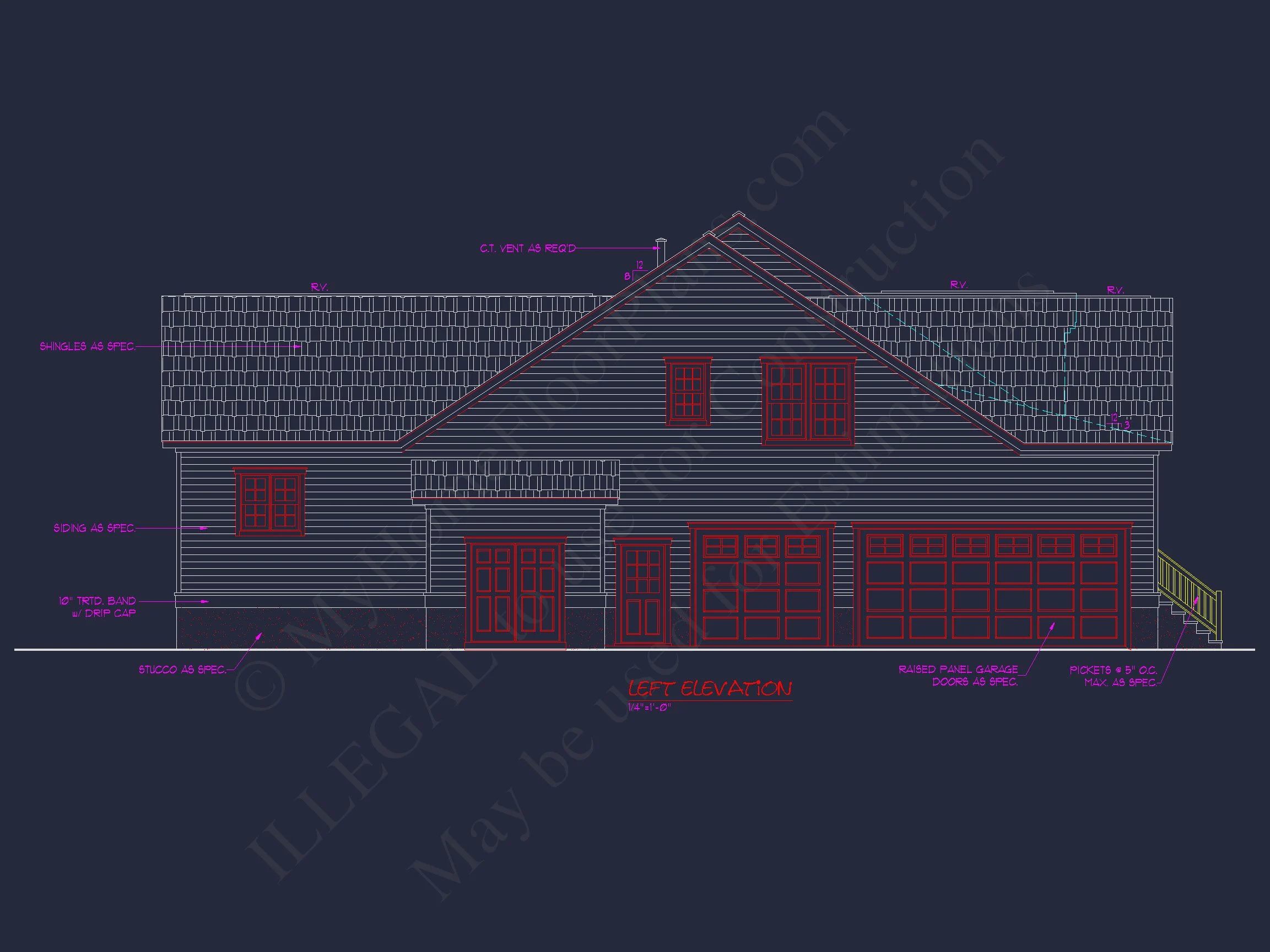 8-1003 HOUSE PLAN - Traditional Craftsman House Plan with Blueprint & CAD Designs 10 Traditional Craftsman house Plan with Blueprint & CAD Designs
