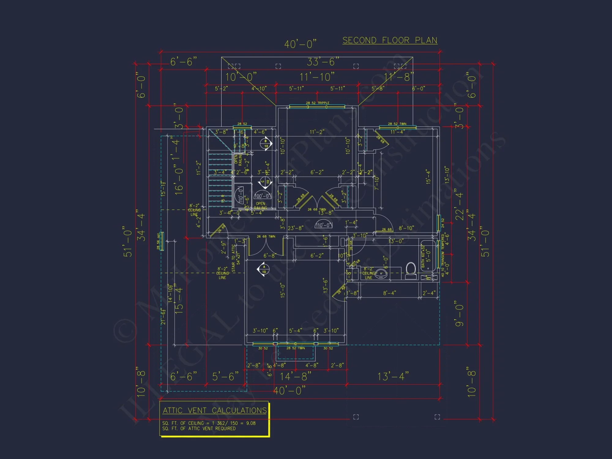 Customizable house Plan with 3 Bedrooms, Basement & CAD Designs