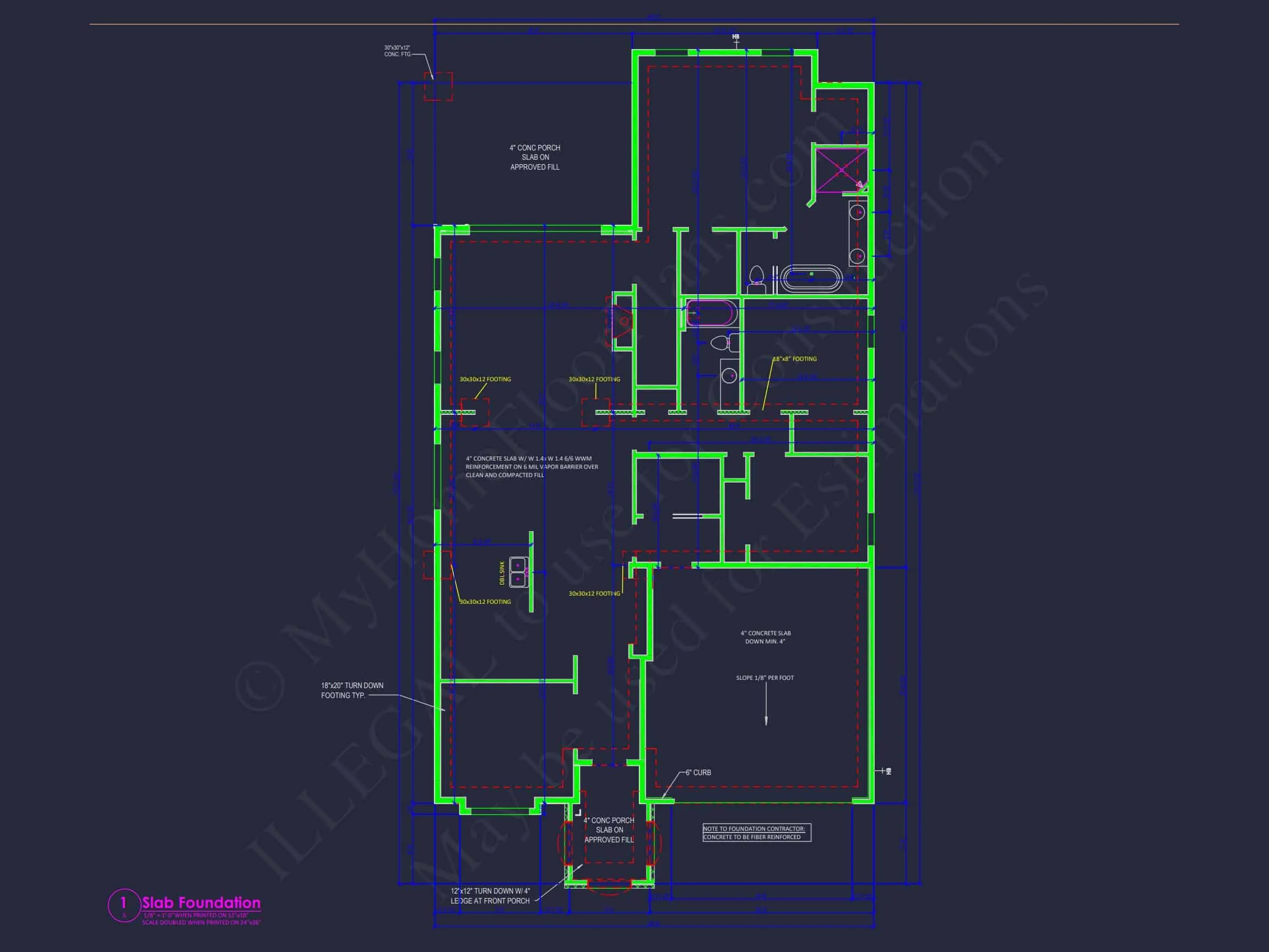 20-2197 HOUSE PLAN - Spacious House Plan with Modern Designs and CAD Floor Blueprint 12 Spacious house Plan with Modern Designs and CAD Floor Blueprint