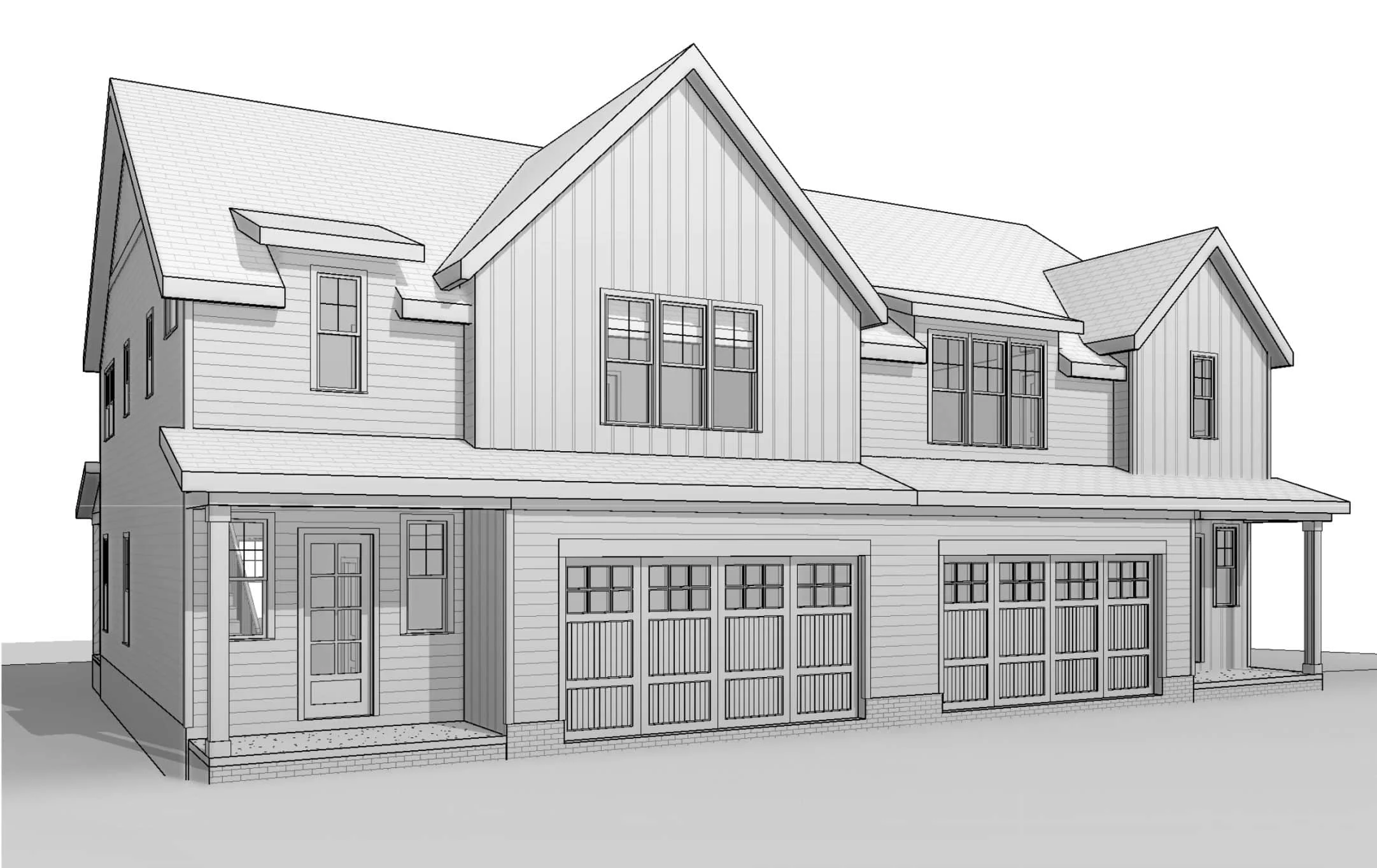 20-1704 DUPLEX PLAN - Modern Duplex House Plan with Spacious Floor Designs & CAD Blueprints 4 Modern Duplex house Plan with Spacious Floor Designs & CAD Blueprints