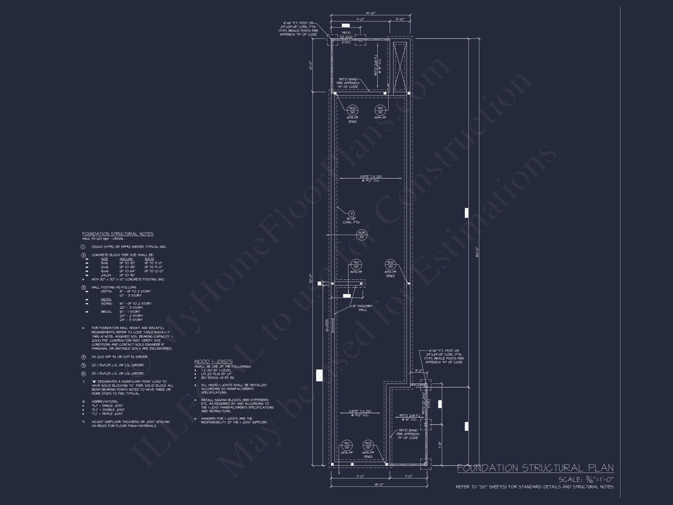 20-1670 HOUSE PLAN - Modern 2-Story House Plan with Open Floor Design and CAD Blueprint 7 Modern 2-Story house Plan with Open Floor Design and CAD Blueprint