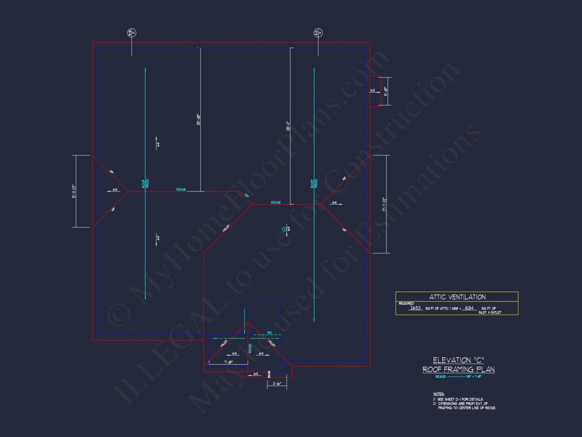 "Stunning craftsman house plan featuring an open floor design with detailed CAD blueprint"