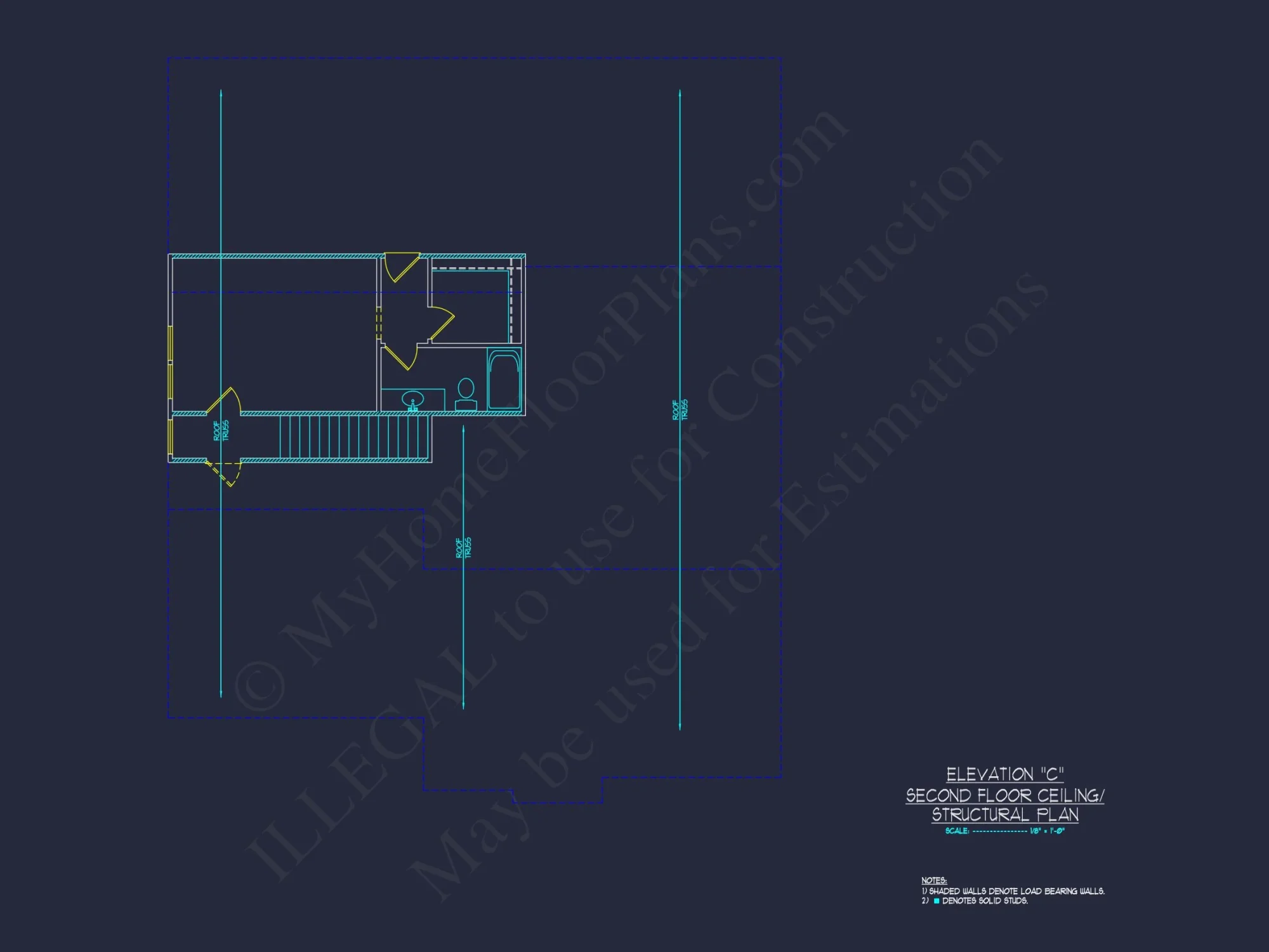 Stunning Craftsman house Plan with Open Floor Design and CAD Blueprint