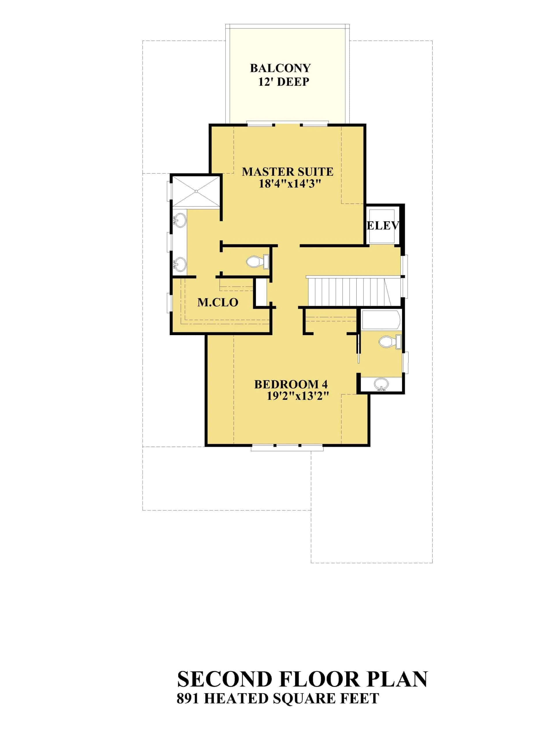18-1674 HOUSE PLAN - Elegant Coastal House Floor Plan with CAD Architecture Designs 4 Elegant Coastal house Floor Plan with CAD Architecture Designs