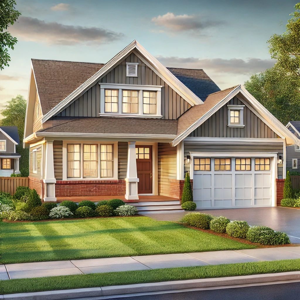 conventional house plans "Single-story conventional house plans with gable roof and functional design"