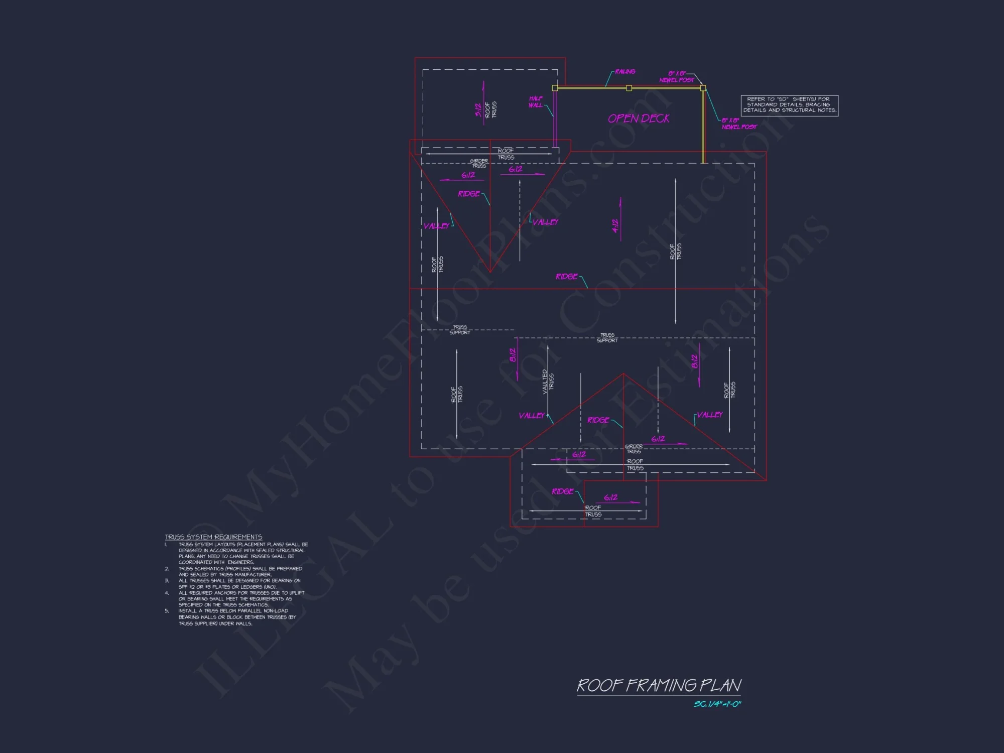 Elegant Coastal house Floor Plan with Detailed CAD Designs