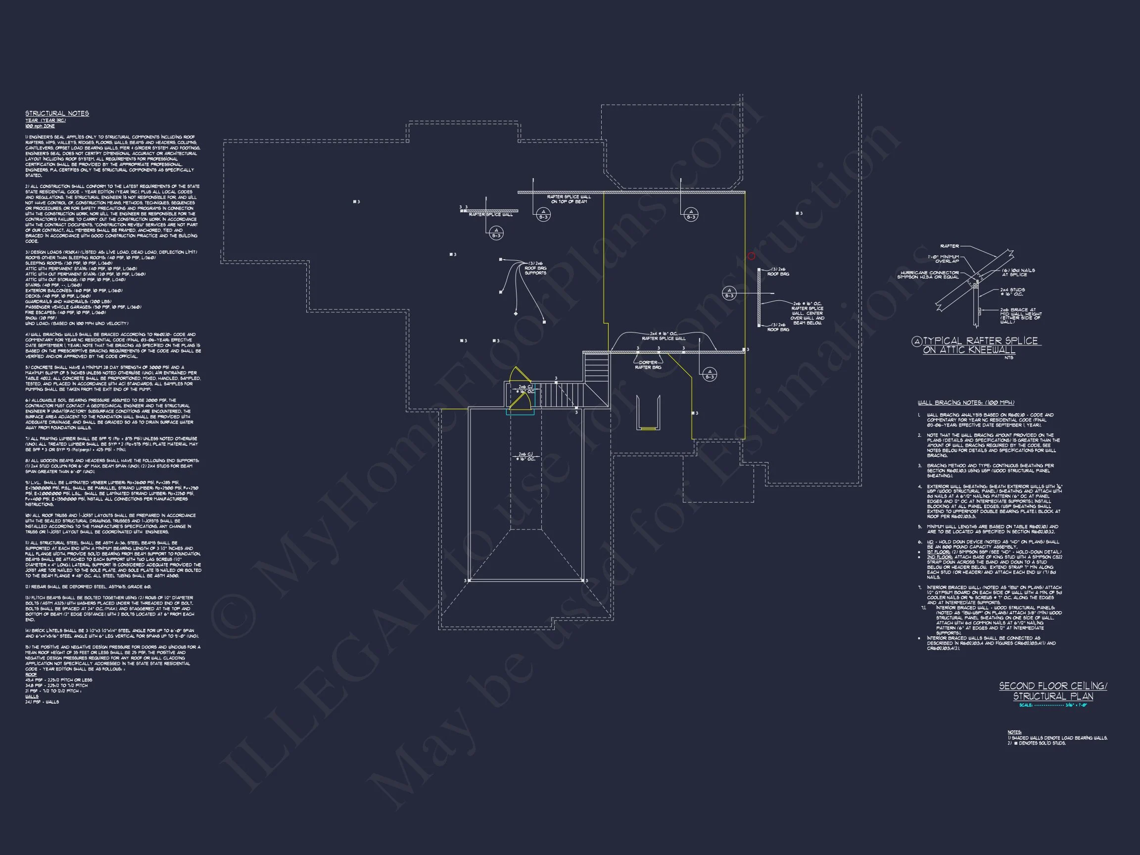 16-1183 HOUSE PLAN - Spacious House Plan with Traditional Ranch Design and CAD Blueprint 9 Spacious house Plan with Traditional Ranch Design and CAD Blueprint