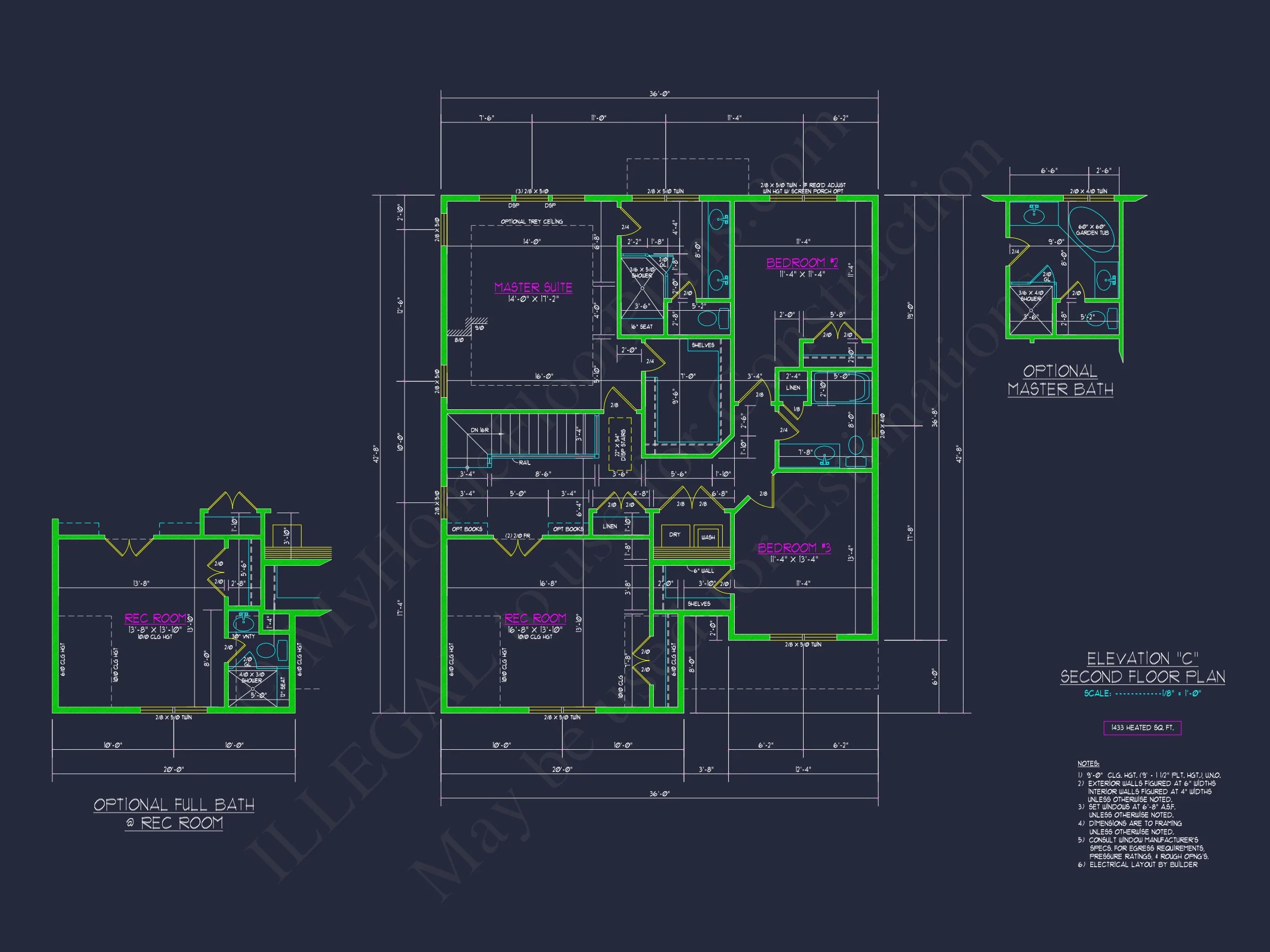 15-1709 HOUSE PLAN - Spacious 2-Story House Floor Plan with CAD Designs 10 Spacious 2-Story house Floor Plan with CAD Designs
