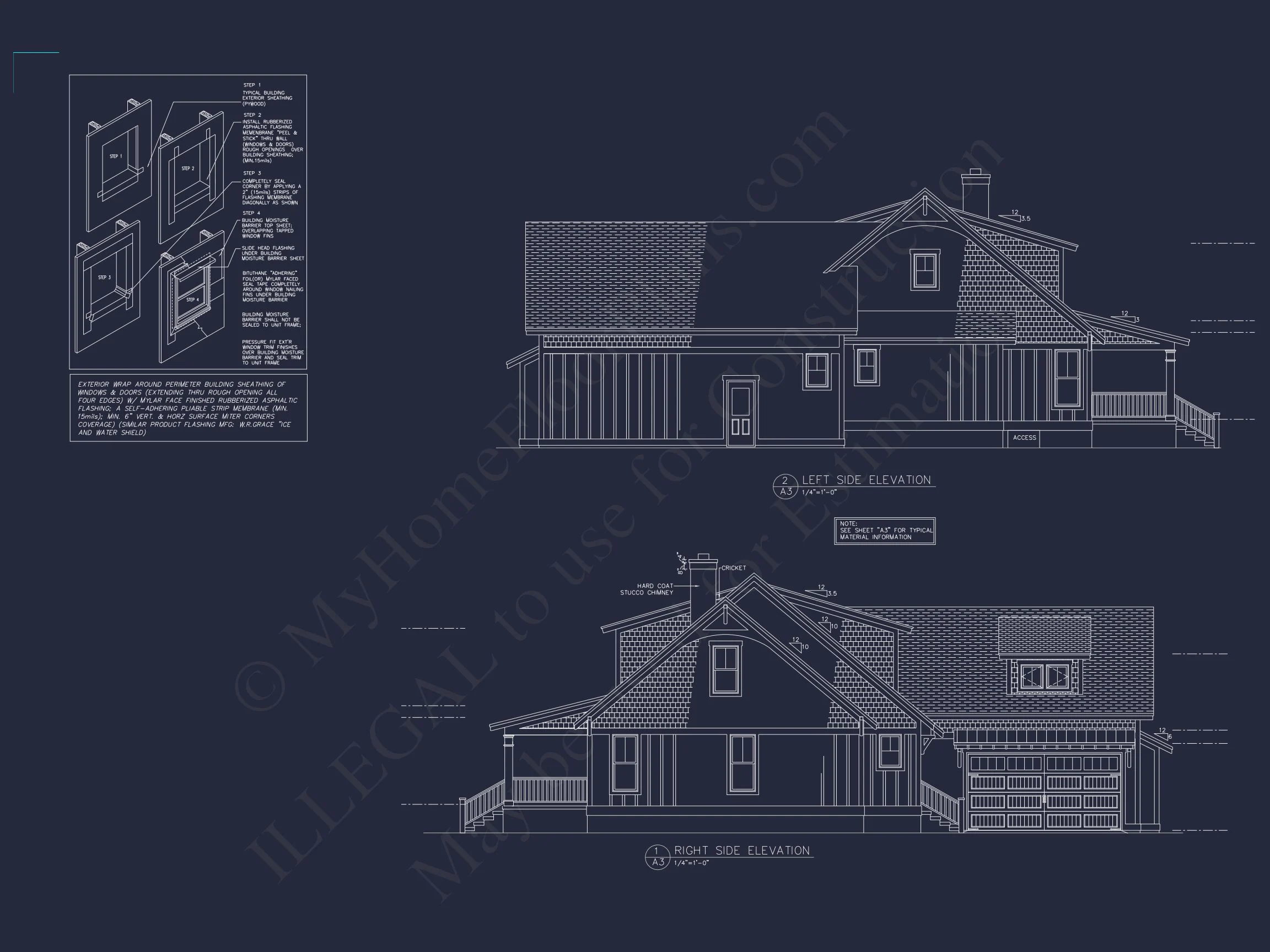 14-1771 HOUSE PLAN - Cape Cod House Plan - 3-Bed, 2-Bath, 1,850 SF 3 Craftsman house Floor Plan: 4 Bed, 3 Bath, 2, 796 Sq Ft