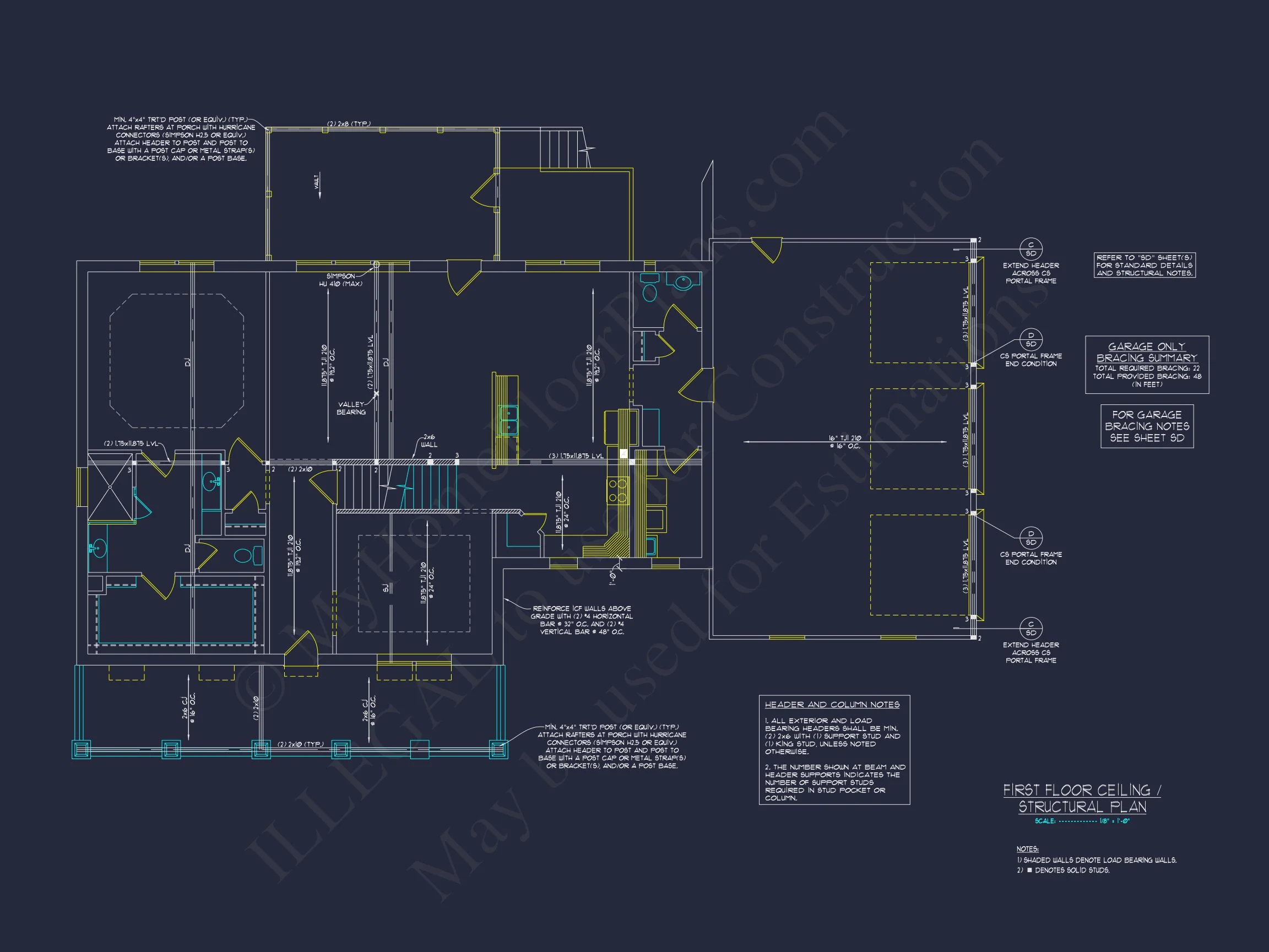 14-1665 HOUSE PLAN - Craftsman Ranch House Plan - 4-Bed, 3-Bath, 2,450 SF 13 Customized house Plan with CAD Designs & 3, 800+ Sqft Plan