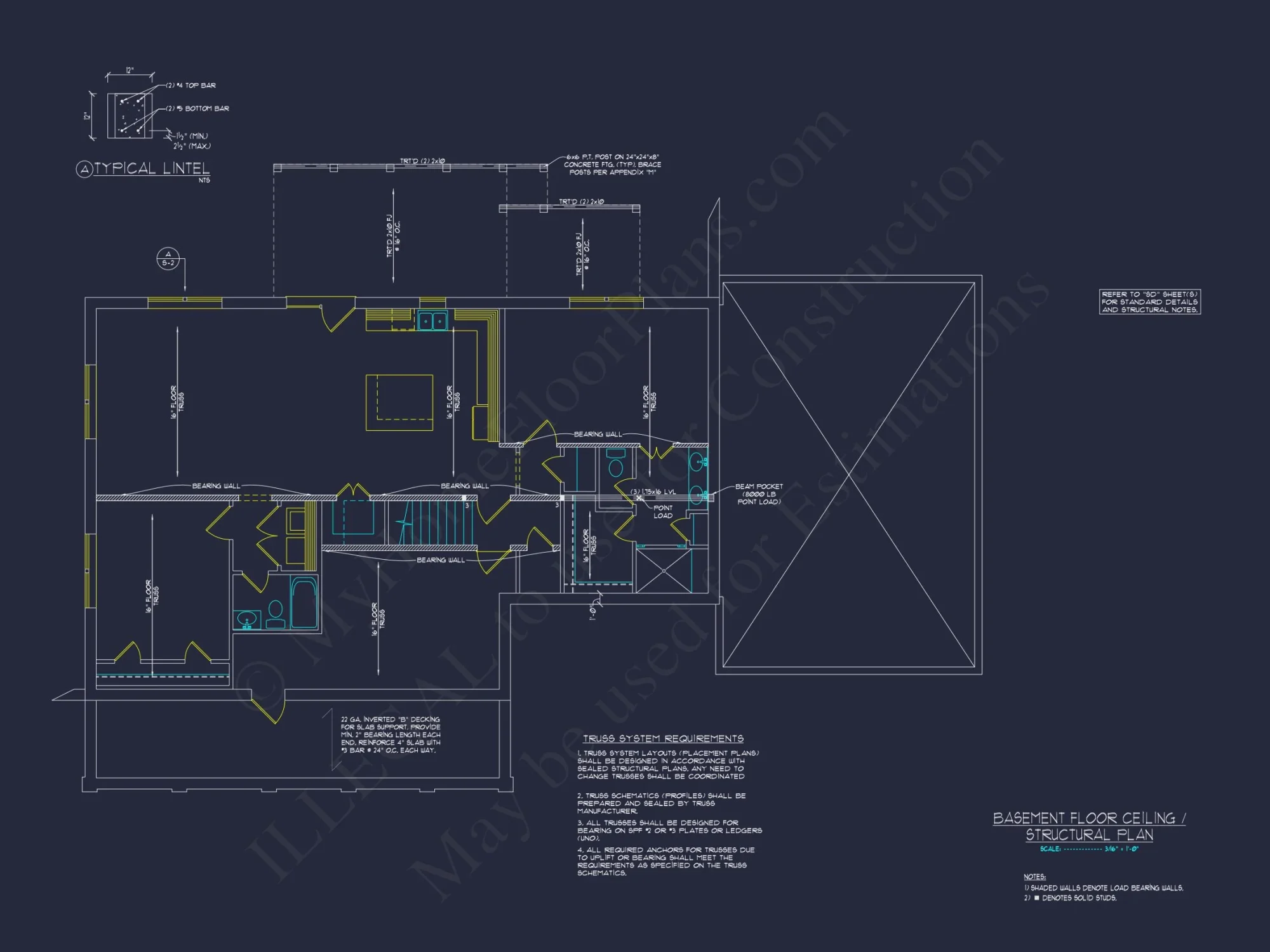 Customized house Plan with CAD Designs & 3, 800+ Sqft Plan