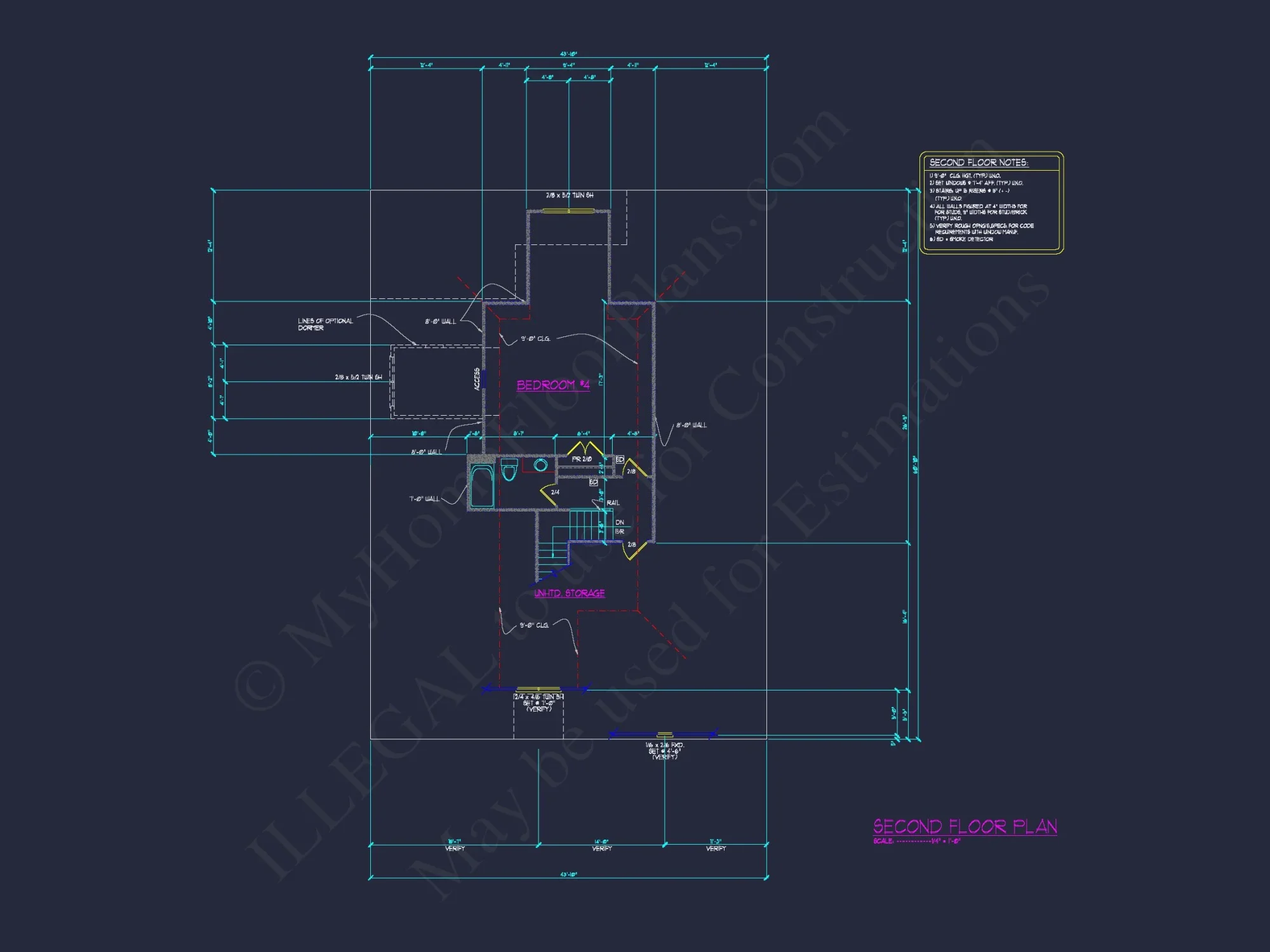 Traditional Craftsman house Floor Plan with CAD Designs