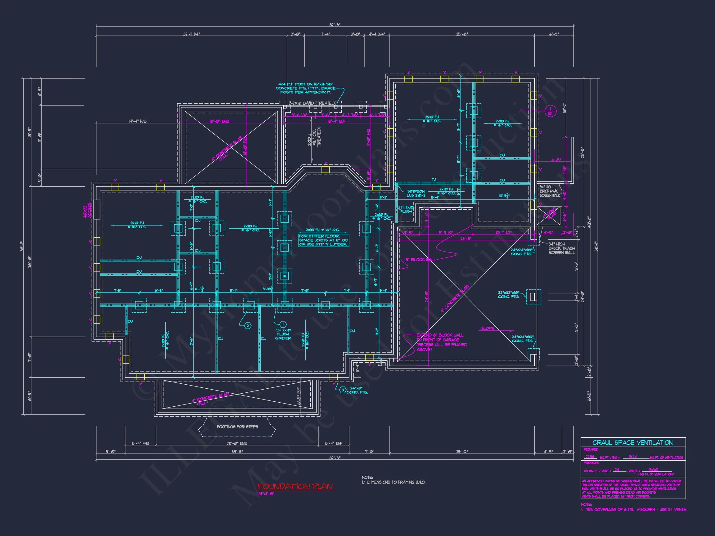 10-1755 HOUSE PLAN - Traditional 2-Story House Plan with 3 Beds & Garage | Blueprints & CAD Designs 15 Blueprints & CAD Designs