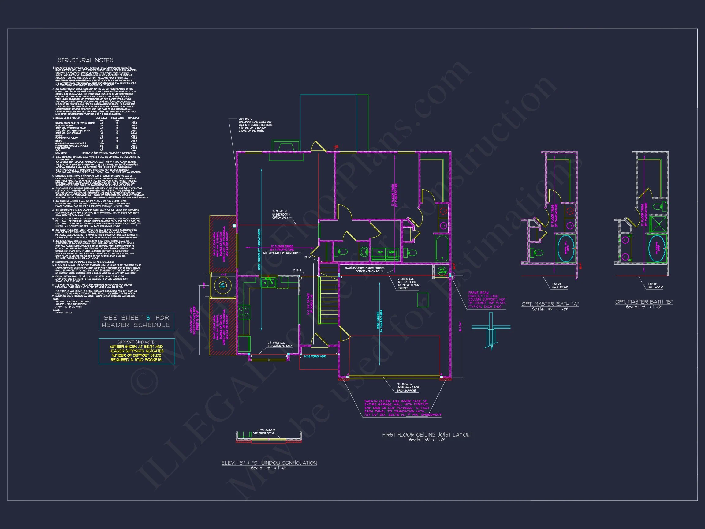 9-1449 HOUSE PLAN - Traditional Home Plan - 4-Bed, 2.5-Bath, 2,150 SF 19 Modern Suburban house Plan with 2 Stories and Open Floor Design