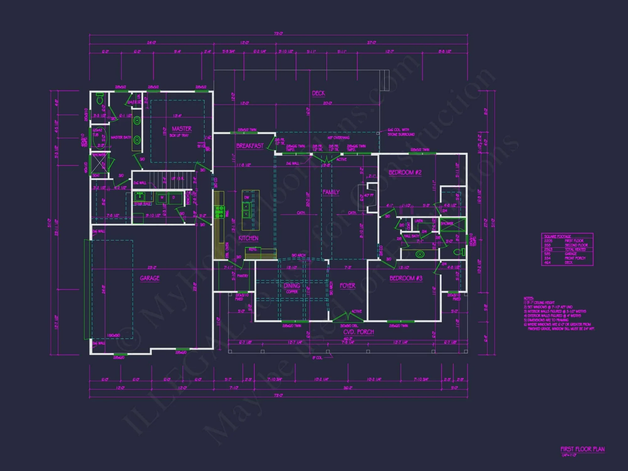 2, 563 SF
