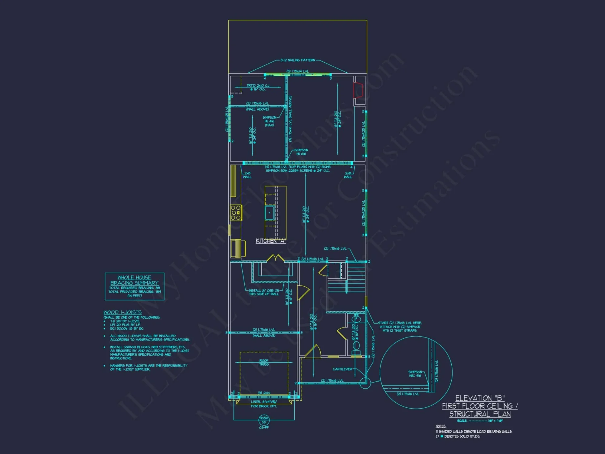Modern house Plan with 2 Floors and Open-Concept Designs