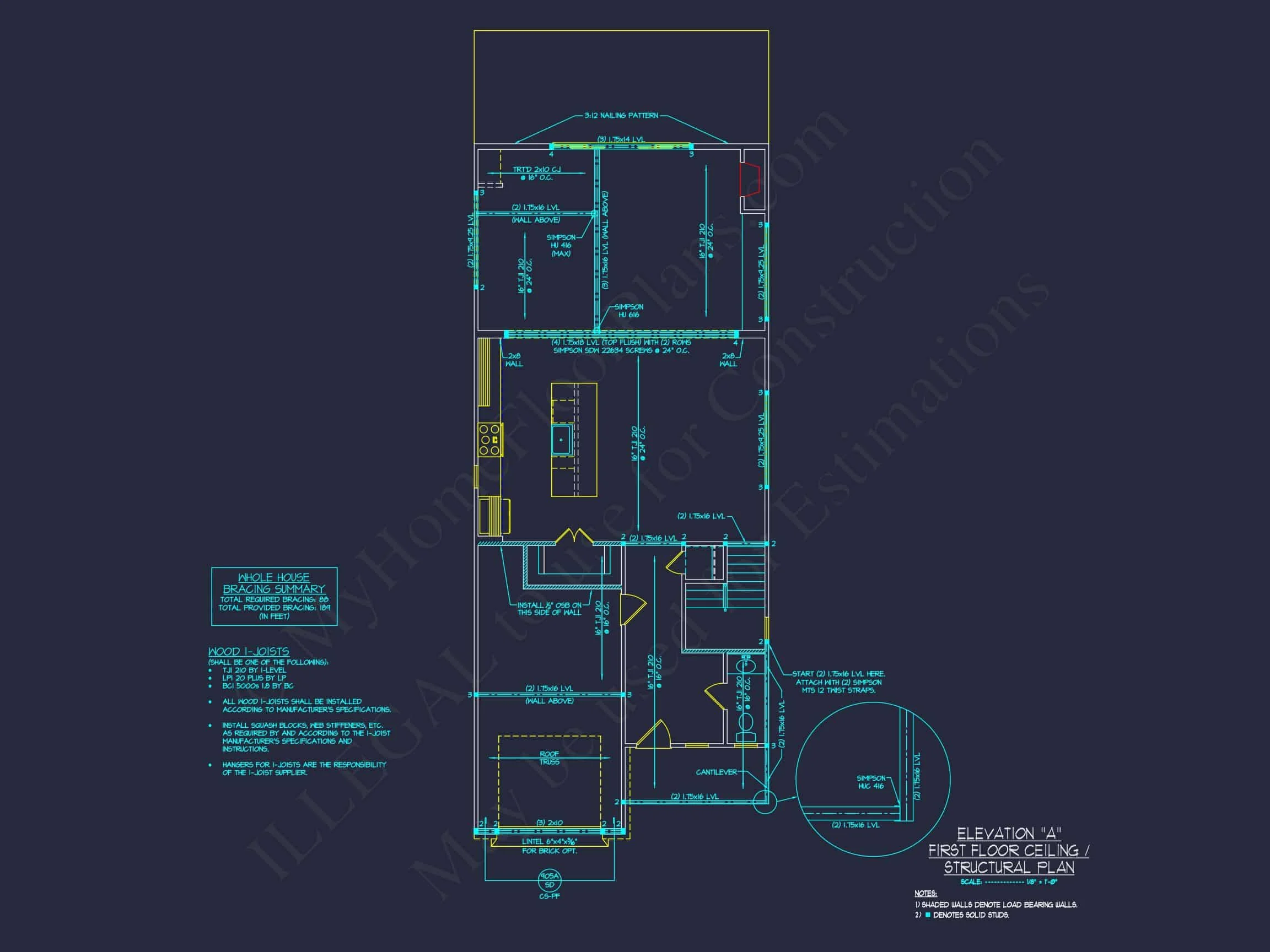 Modern Contemporary Home Plan - 3-Bed, 2-Bath, 2,517 SF 18 Modern house Plan with 2 Floors and Open-Concept Designs