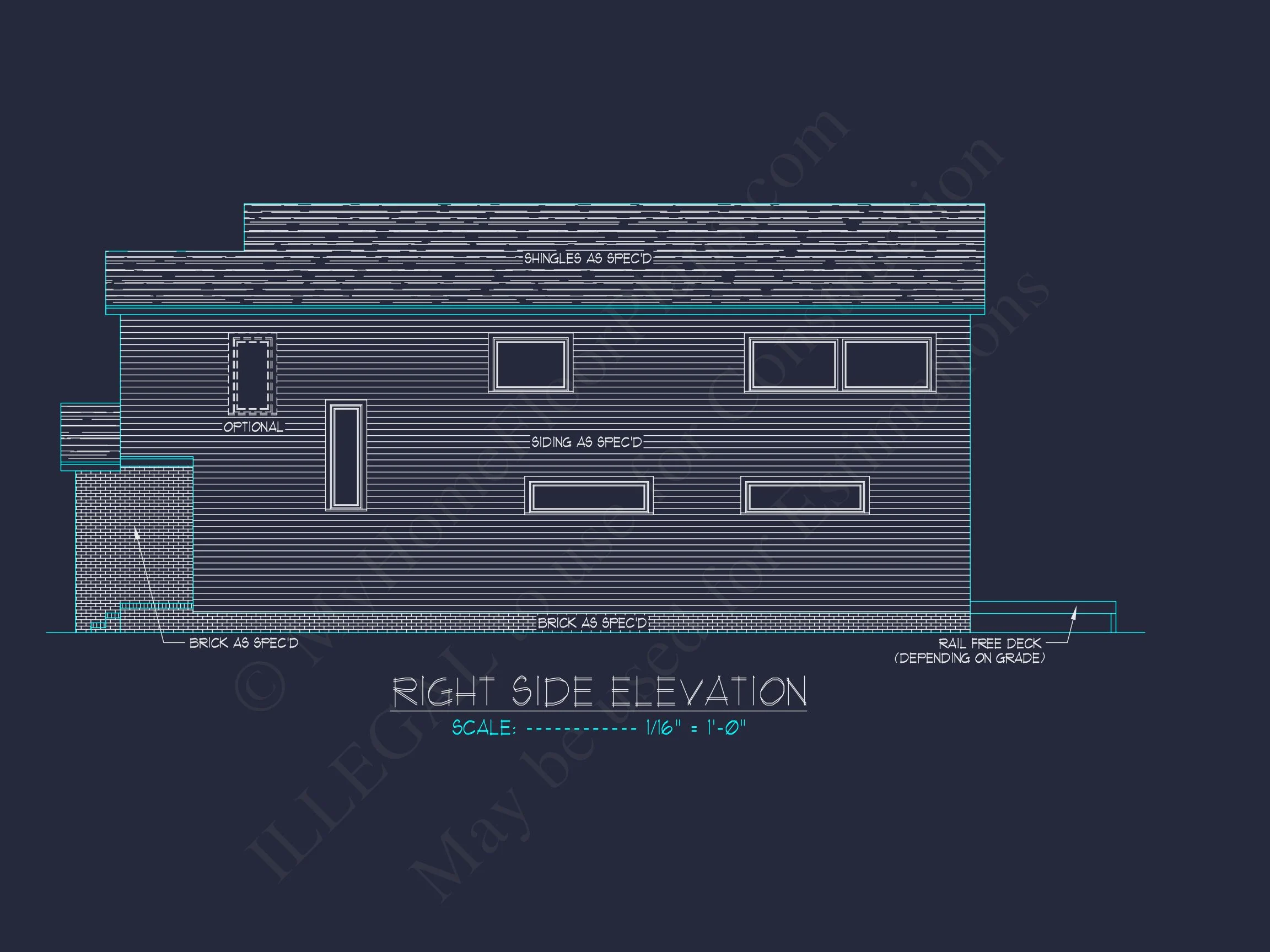 Modern Contemporary Home Plan - 3-Bed, 2-Bath, 2,517 SF 9 Modern house Plan with 2 Floors and Open-Concept Designs