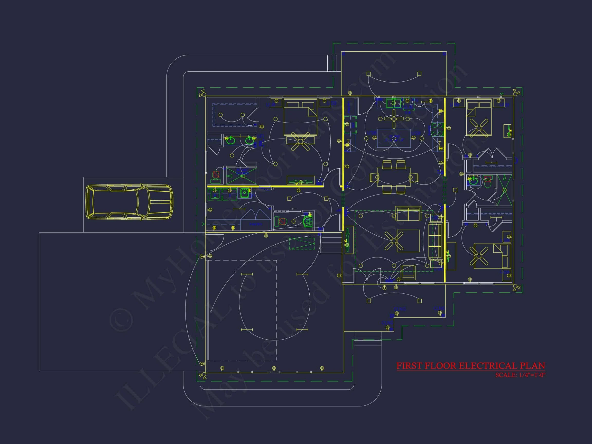 Traditional Ranch Home Plan - 3-Bed, 2-Bath, 1,662 SF 5 Craft the perfect house plan with architectural designs and CAD blueprints.