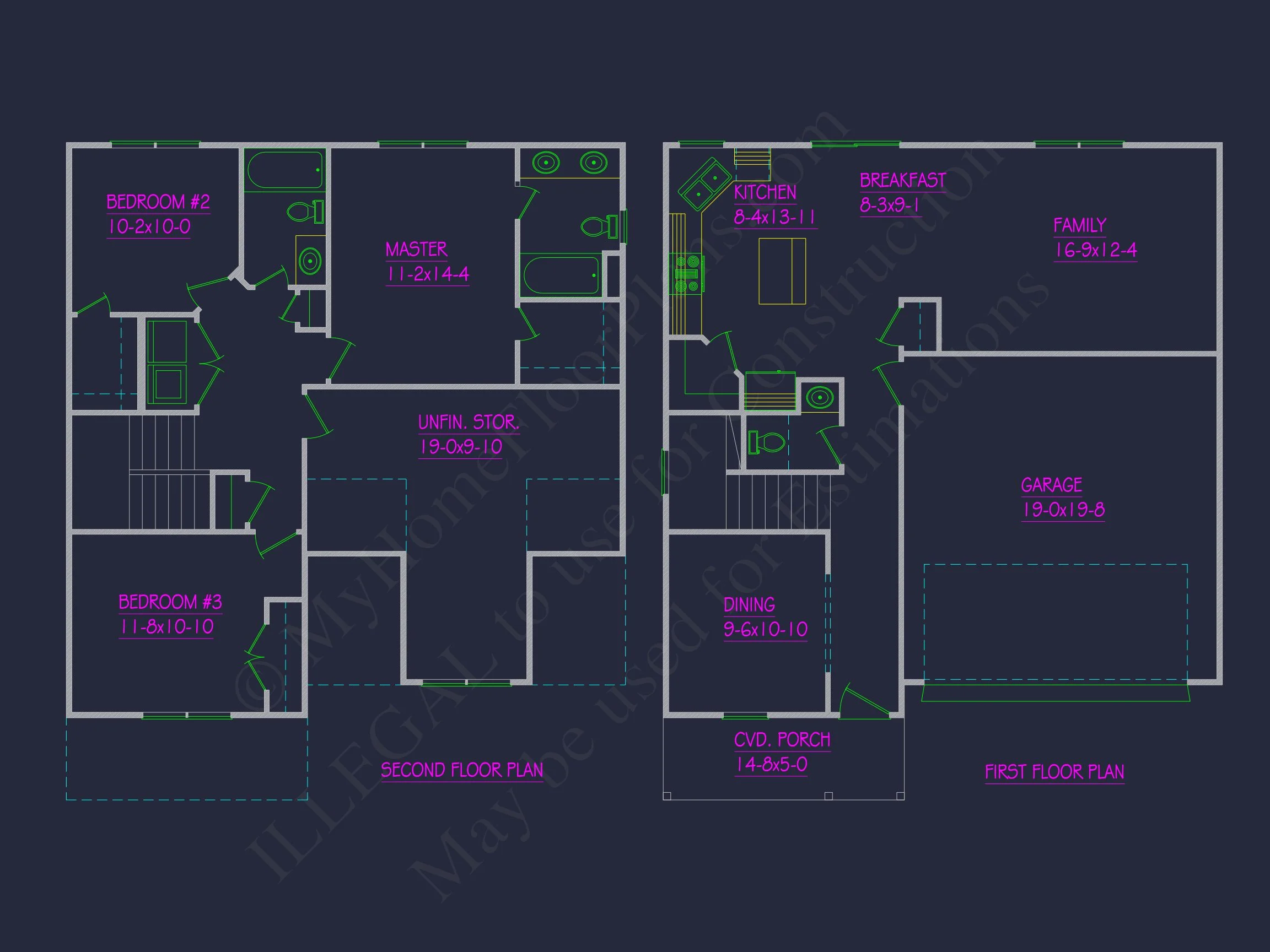 20-1174 HOUSE PLAN - Traditional Colonial Home Plan - 3-Bed, 2.5-Bath, 2,050 SF 3 Traditional Craftsman house Plan with Spacious Floor Layout