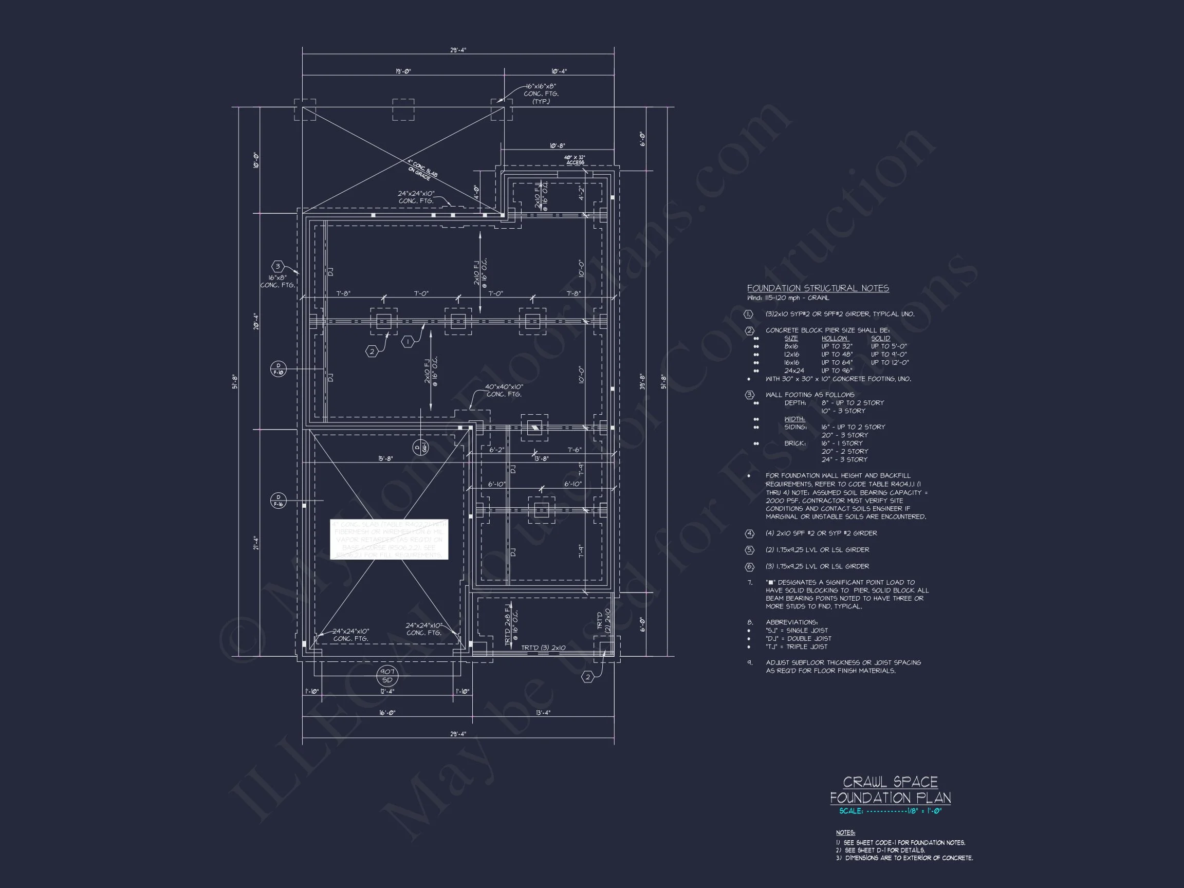 20-1044 HOUSE PLAN -Modern Farmhouse Home Plan - 3-Bed, 2.5-Bath, 2,150 SF 7 Craftsman house Design with Full CAD Blueprints & Features