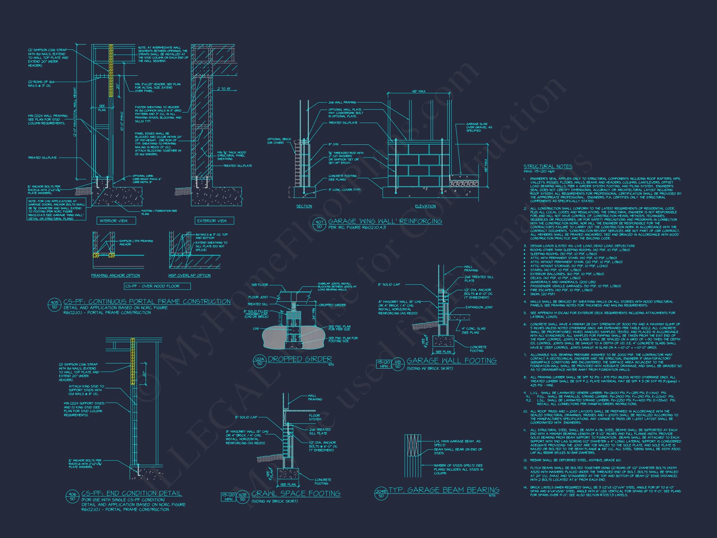 19-2268 HOUSE PLAN - Traditional Home Plan - 3-Bed, 2-Bath, 2,400 SF 12 Modern Craftsman house Plan with 1.5 Story Design and Angled Garage