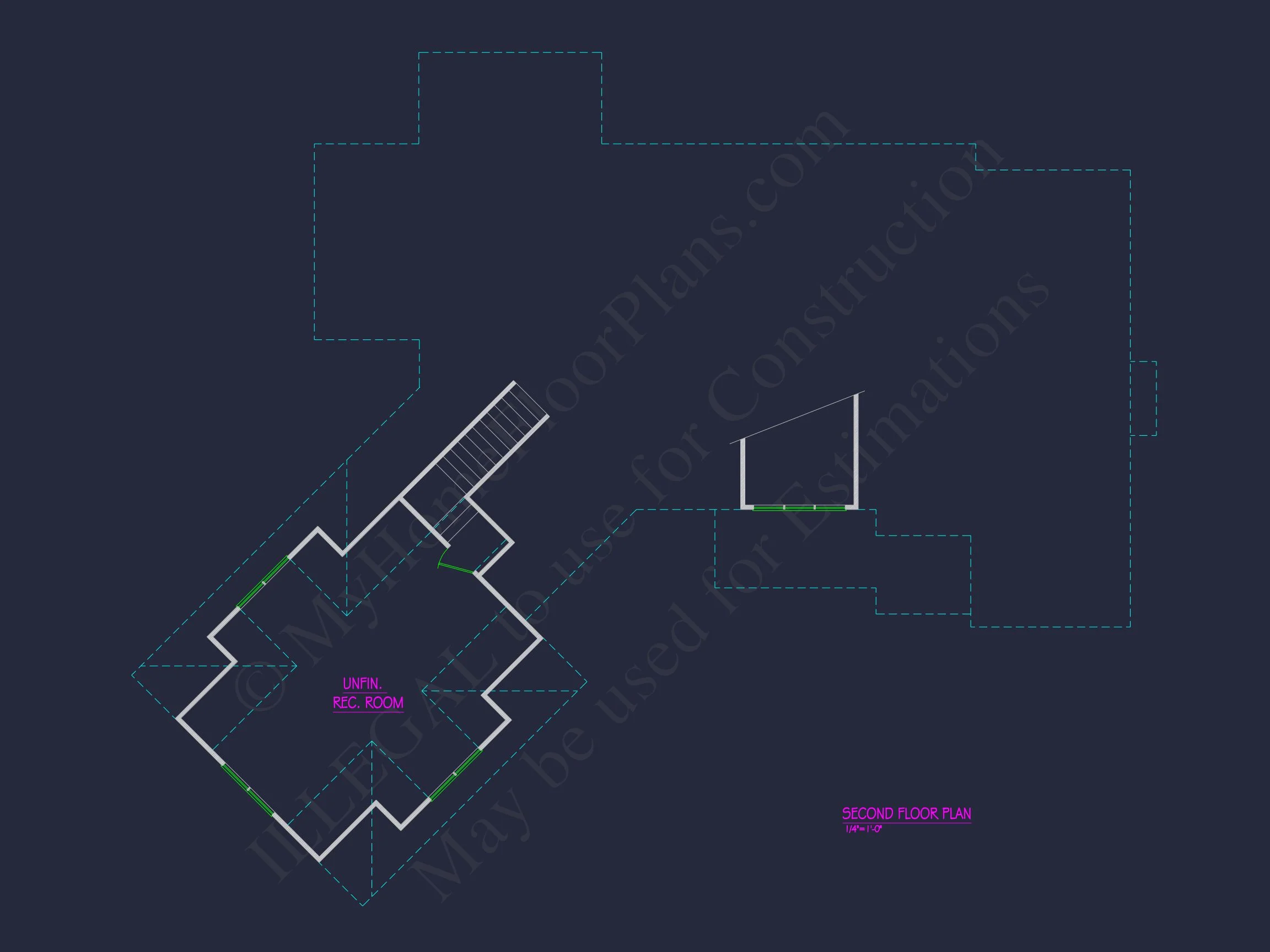 19-2268 HOUSE PLAN - Traditional Home Plan - 3-Bed, 2-Bath, 2,400 SF 5 Modern Craftsman house Plan with 1.5 Story Design and Angled Garage