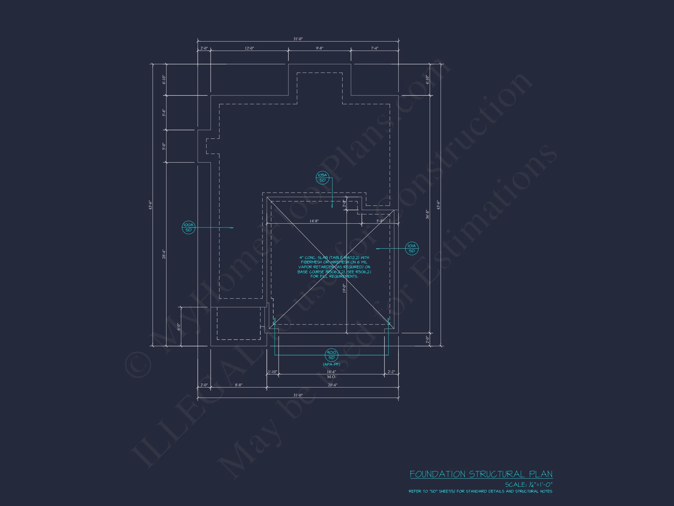 19-2023 HOUSE PLAN - Modern Farmhouse Home Plan - 3-Bed, 2.5-Bath, 1,842 SF 7 Modern Suburban house Plan with CAD Blueprints and 2-Story Design