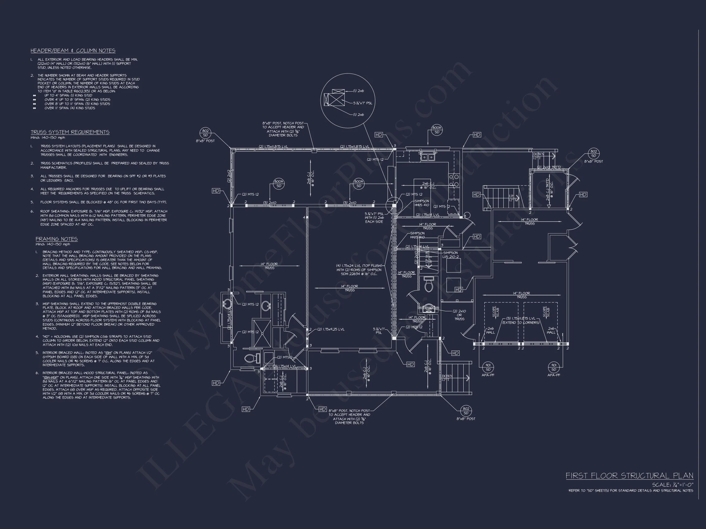 18-2244 HOUSE PLAN - Modern Farmhouse Home Plan - 4-Bed, 3-Bath, 2,600 SF 11 Craftsman-Style house Plan with Open Floor Designs and CAD Blueprints