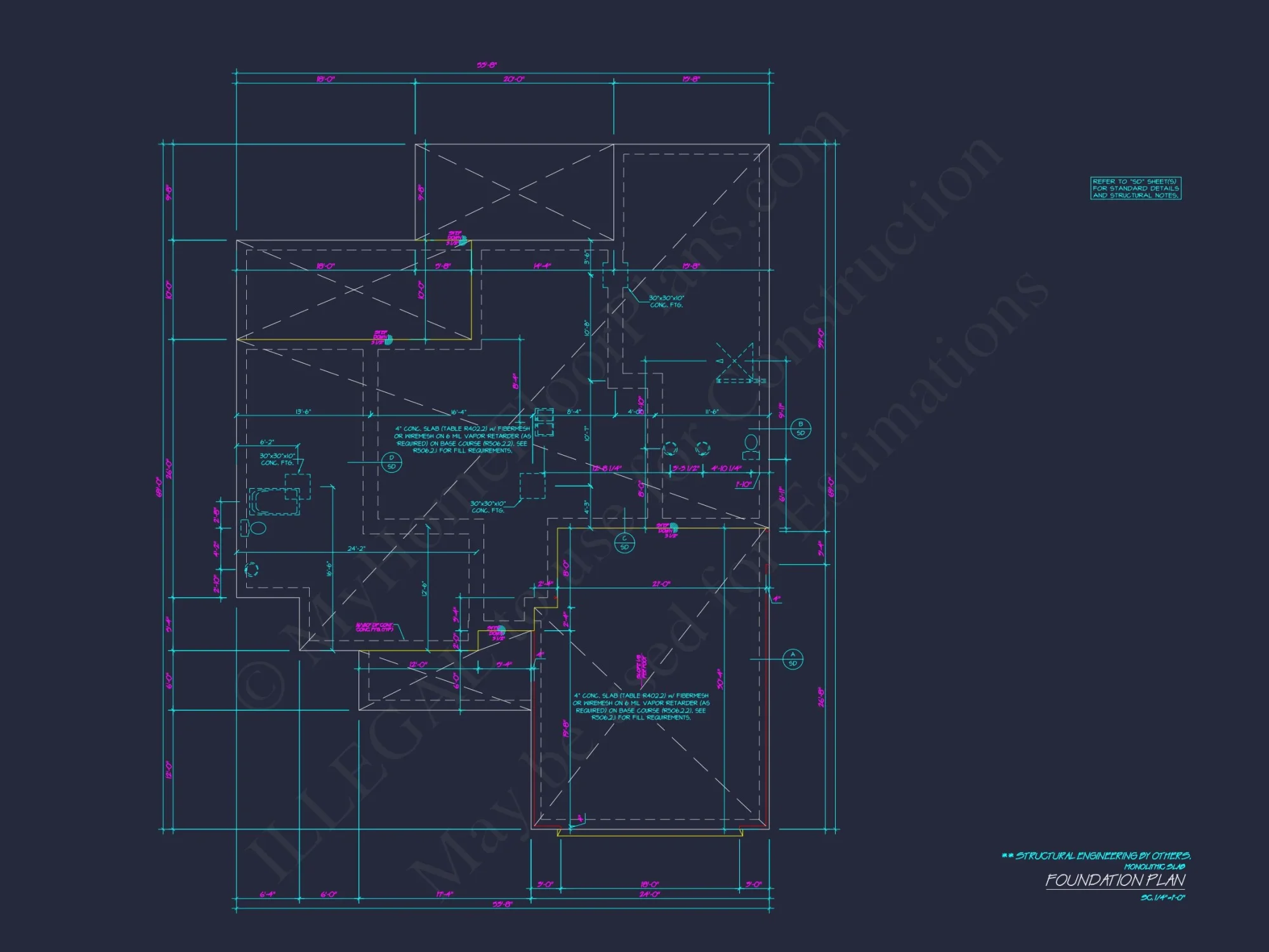 Customizable house Floor Plan with CAD Designs and Blueprint