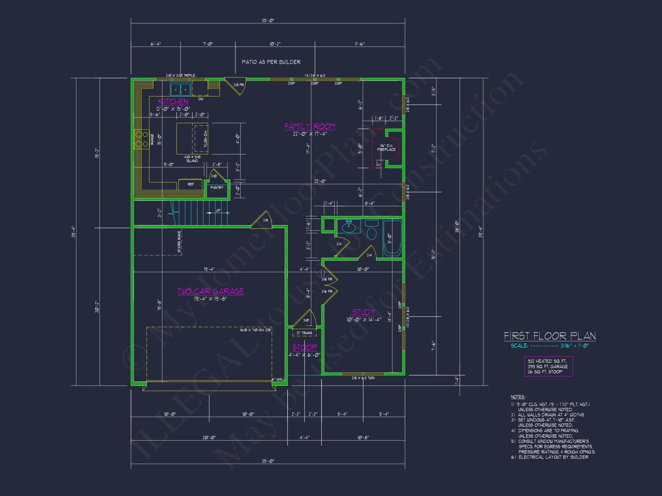 18-1850 HOUSE PLAN - Traditional Suburban Home Plan - 3-Bed, 2.5-Bath, 2,225 SF 5 Elegant 2-Story house Plan with Spacious CAD Designs