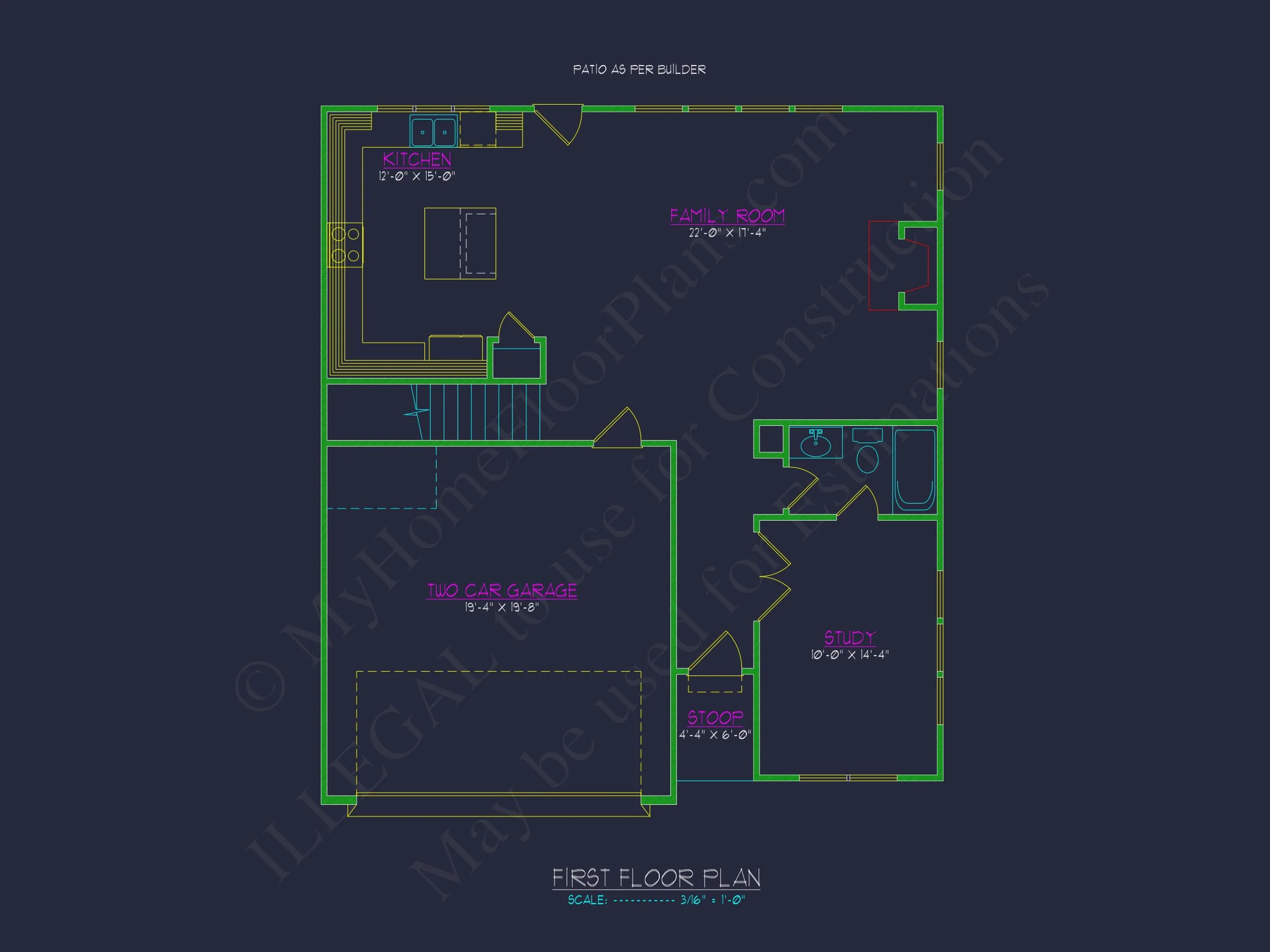 18-1850 HOUSE PLAN - Traditional Suburban Home Plan - 3-Bed, 2.5-Bath, 2,225 SF 4 Elegant 2-Story house Plan with Spacious CAD Designs