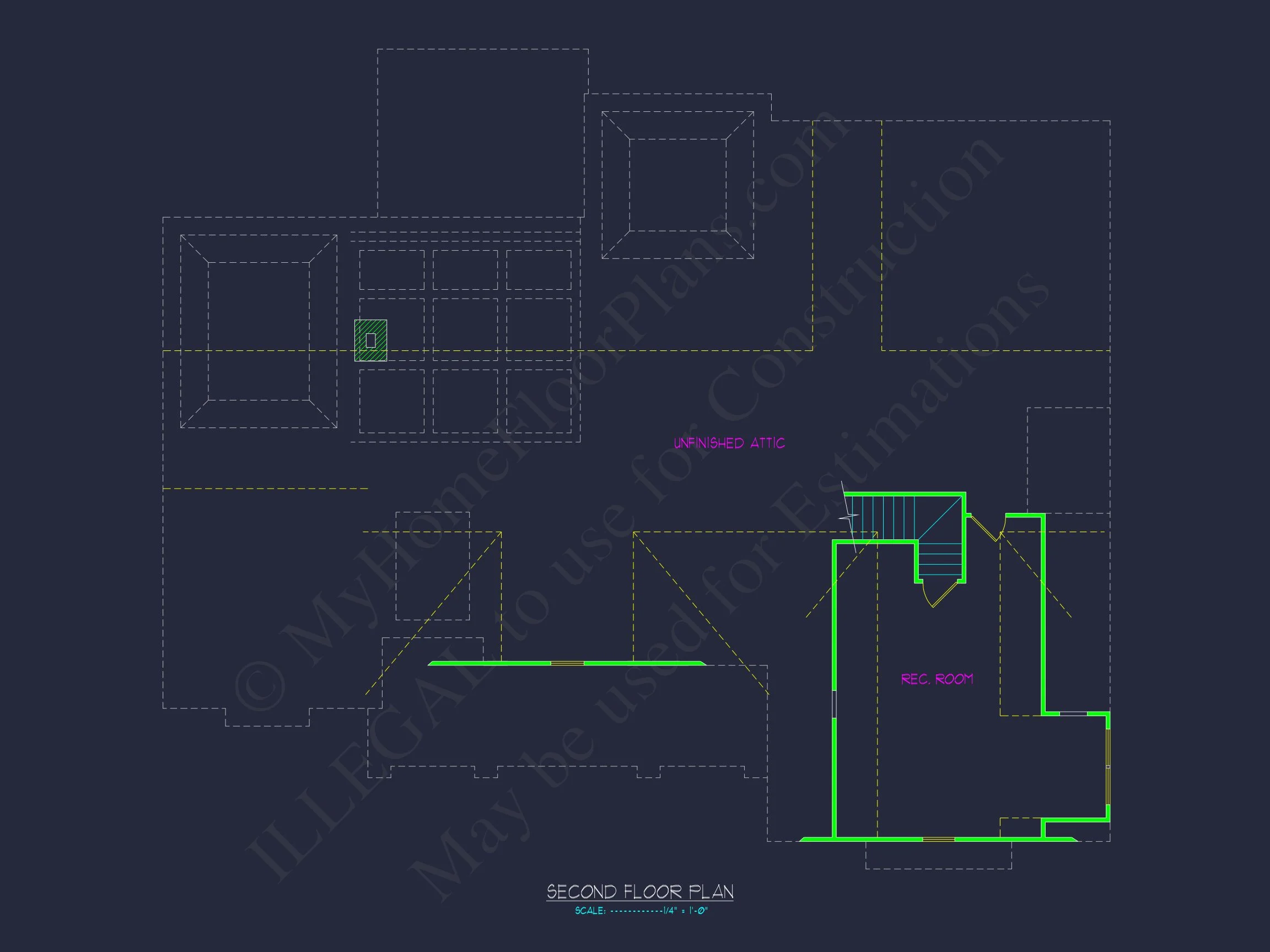 18-1009 HOUSE PLAN - Modern Farmhouse Plan - 3-Bed, 2.5-Bath, 2,450 SF 6 Beautiful house Plan with Craftsman Design & CAD Blueprints