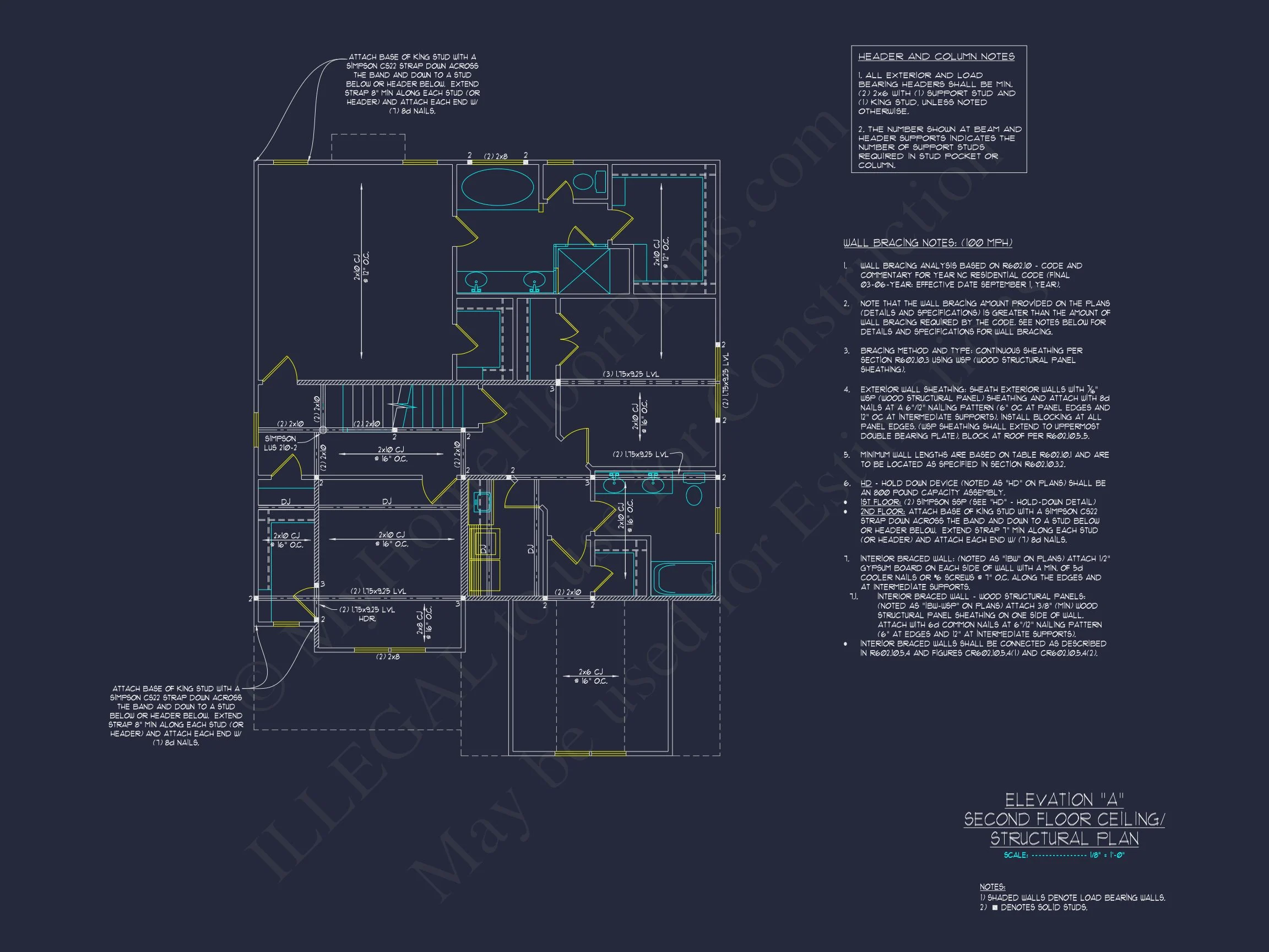17-1334 HOUSE PLAN - Modern Farmhouse Home Plan - 4-Bed, 3-Bath, 2,650 SF 15 Beautiful house Floor Plan: CAD & Blueprint Designs of Architectural Ownery