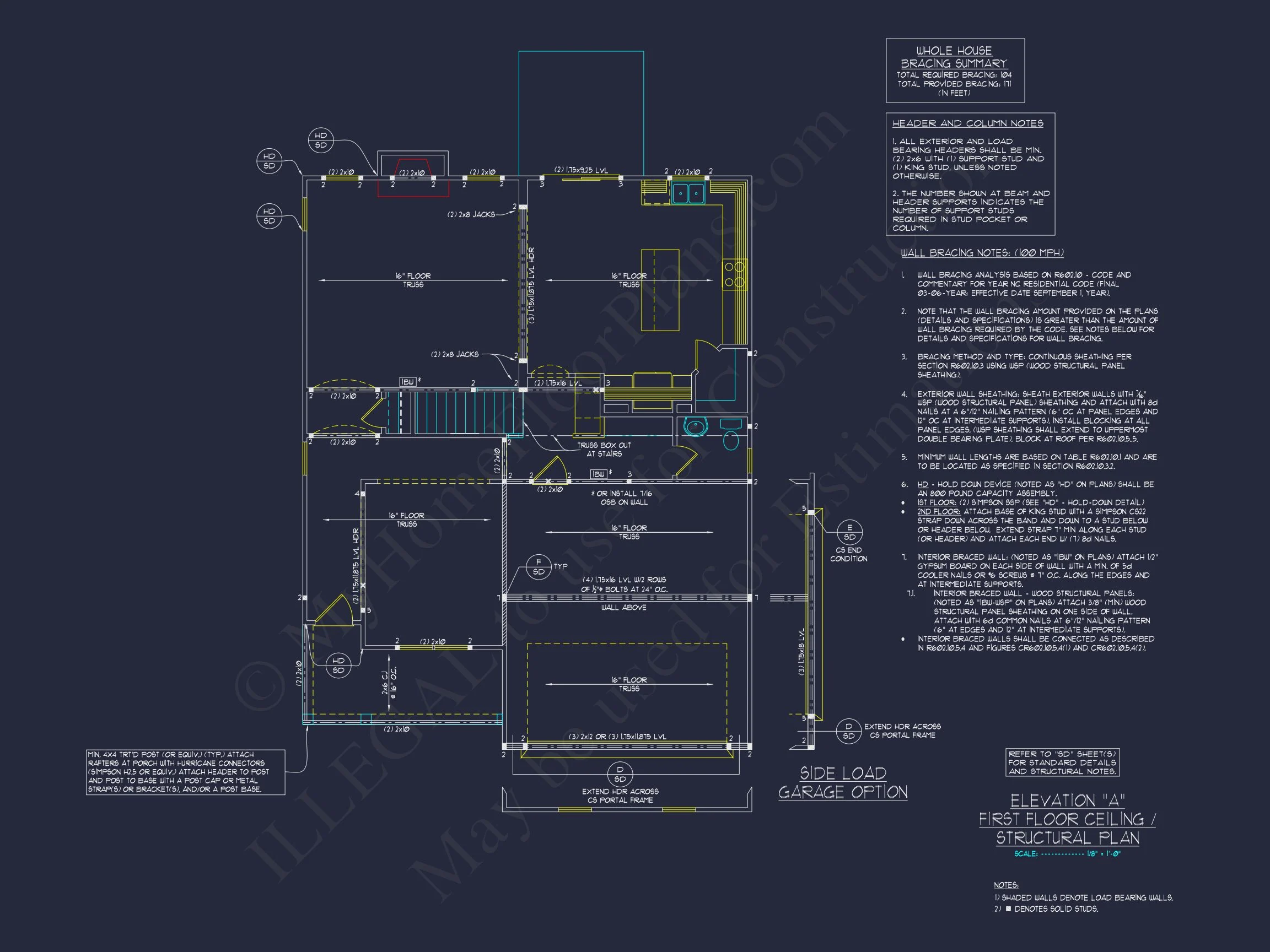 17-1334 HOUSE PLAN - Modern Farmhouse Home Plan - 4-Bed, 3-Bath, 2,650 SF 14 Beautiful house Floor Plan: CAD & Blueprint Designs of Architectural Ownery