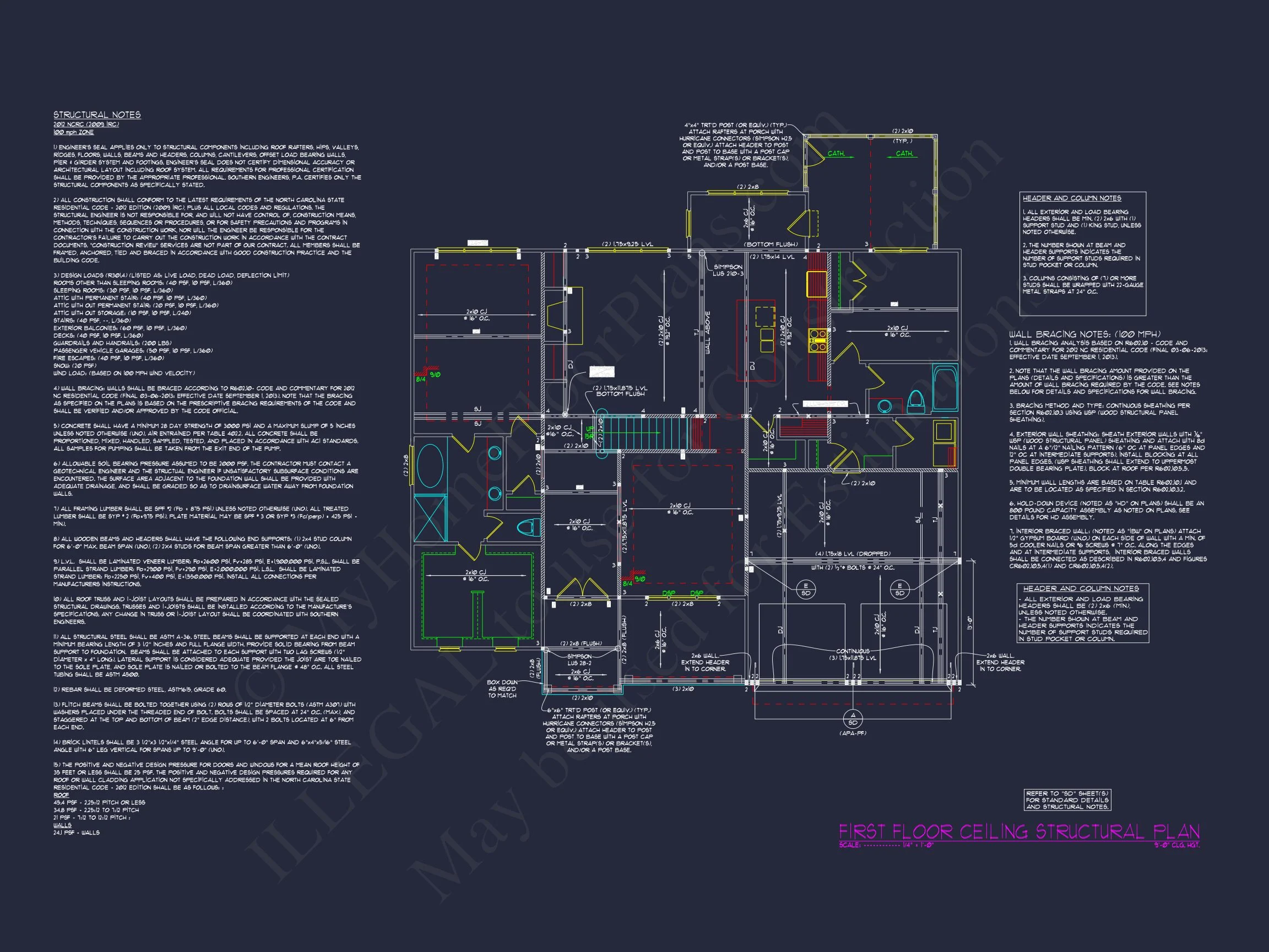 15-1786 HOUSE PLAN - Shingle Style Home Plan - 4-Bed, 3-Bath, 2,850 SF 10 Stunning house Floor Plan: Architectural CAD & Designs