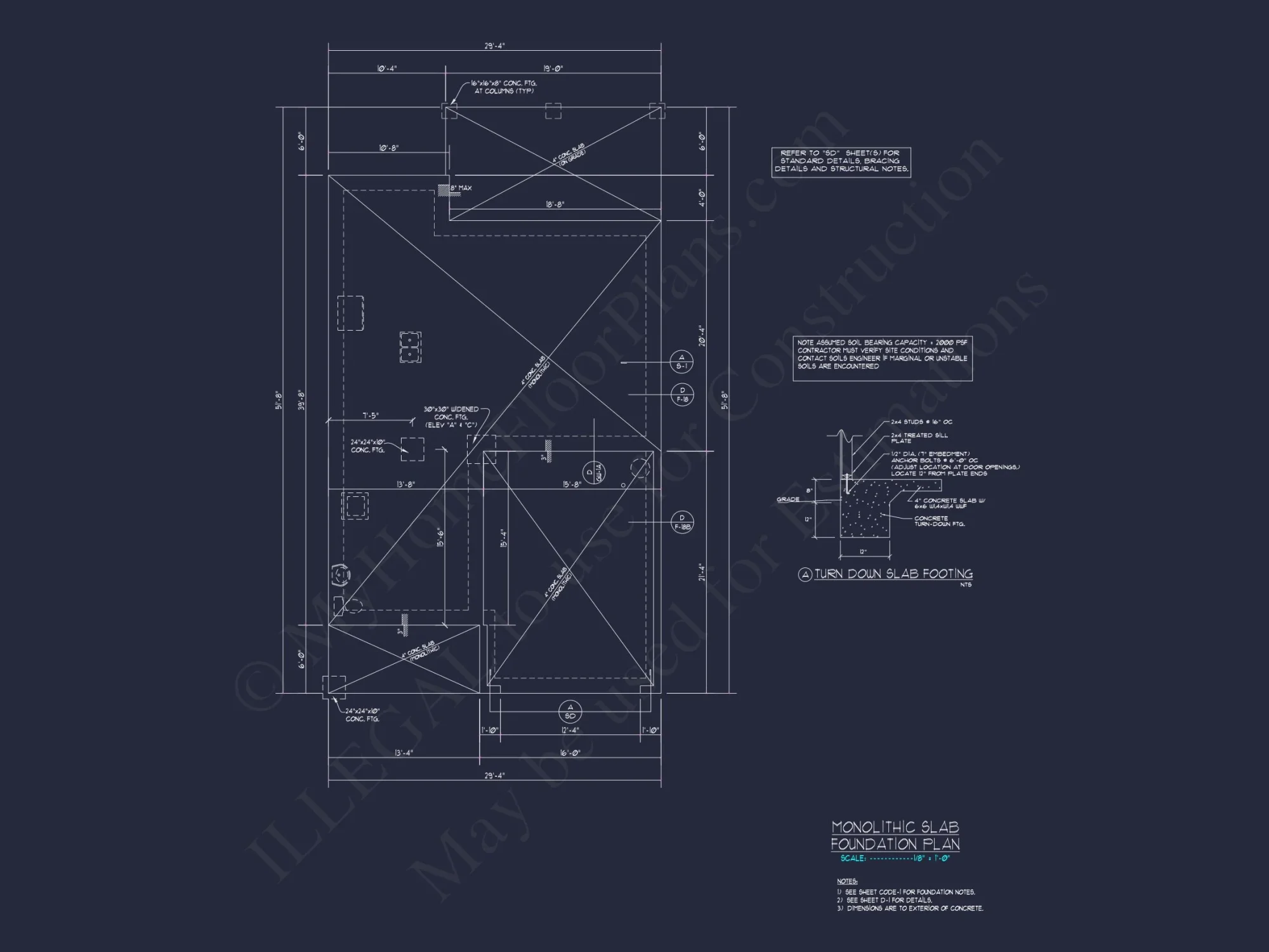 Beautiful 2-Story house Plan with Open Floor and CAD Blueprint