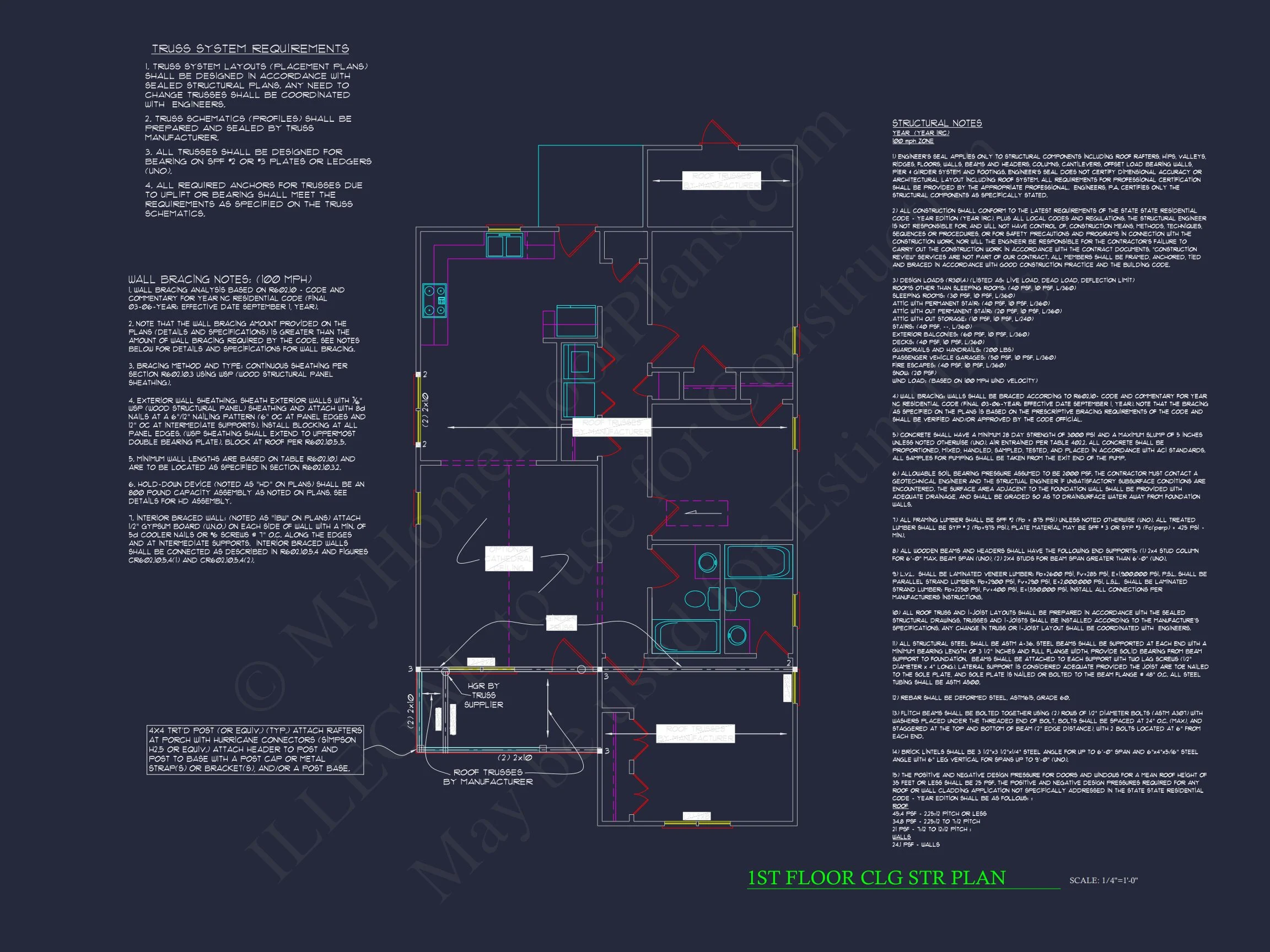 14-1107 HOUSE PLAN - Compact Single-Family House Plan with Blueprint Designs in CAD 16 Compact Single-Family house Plan with Blueprint Designs in CAD