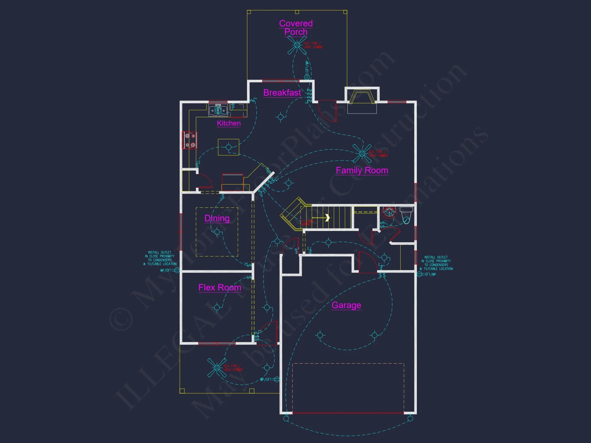 Versatile house Plan with CAD Designs
