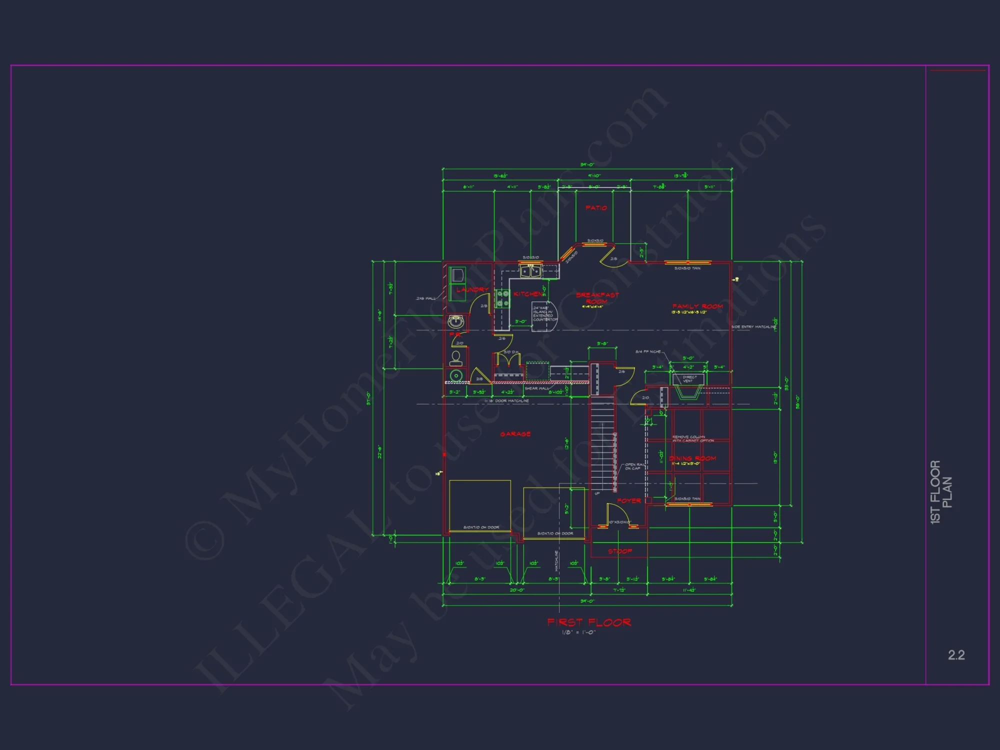 Elegant house Plan with CAD Blueprint and Modern Designs