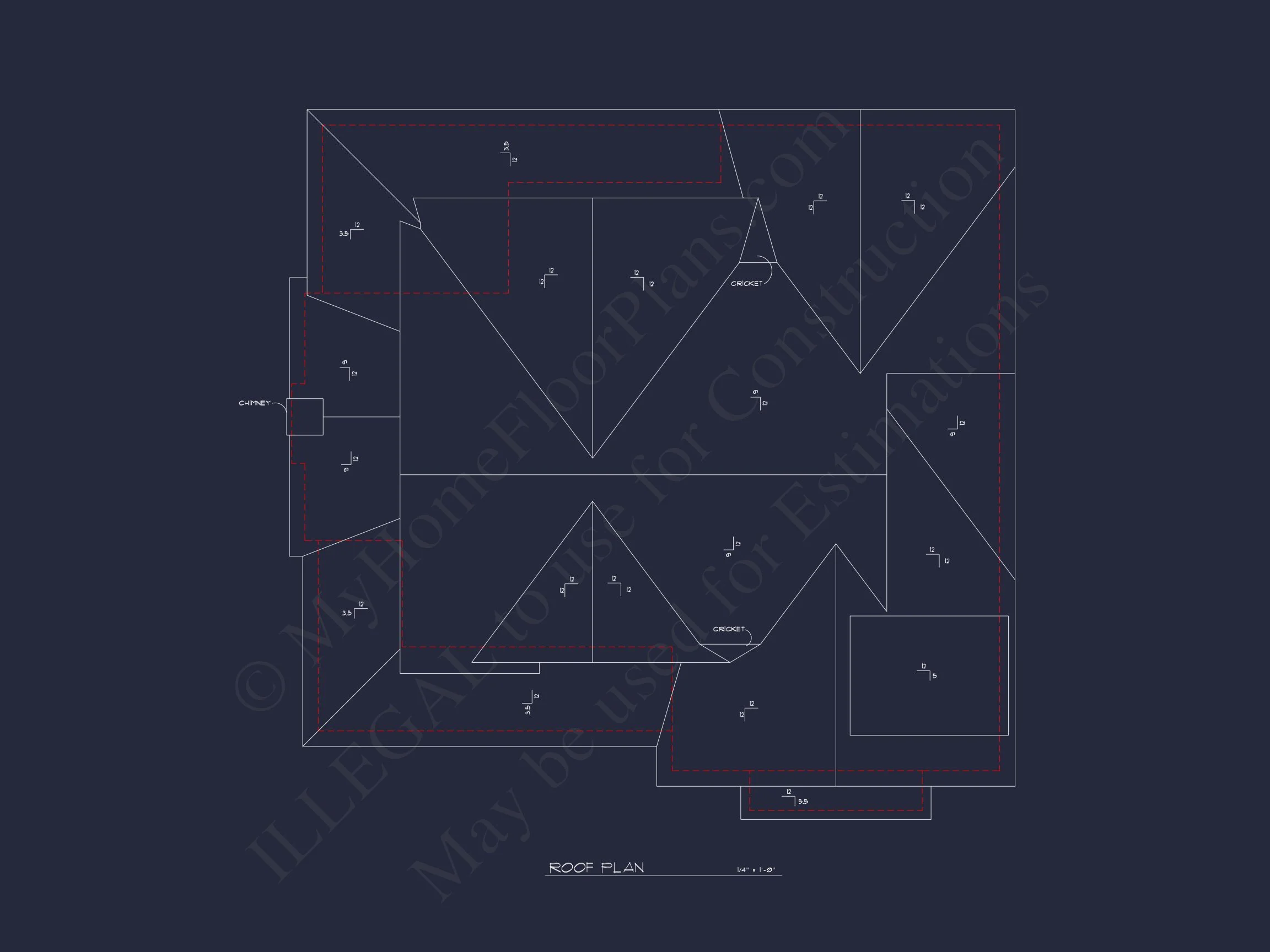 12-2857 HOUSE PLAN -Craftsman Home Plan - 4-Bed, 3-Bath, 2,450 SF 10 Craftsman house Design with Bonus Room and CAD Blueprint