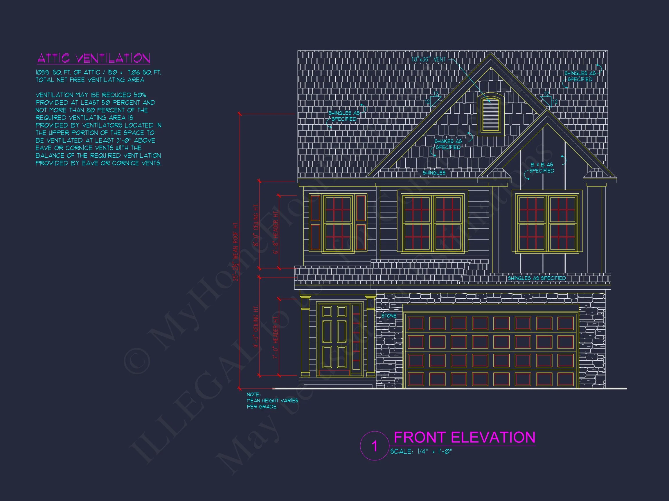 12-2467 HOUSE PLAN -Traditional Suburban Home Plan - 4-Bed, 2.5-Bath, 1,845 SF 2 Modern house Plan: Blueprint and CAD Floor Designs